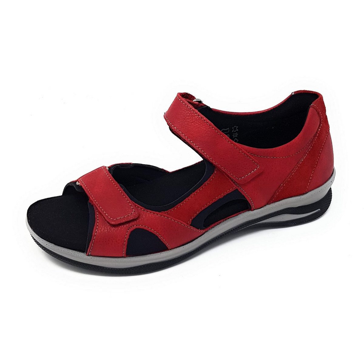 Fidelio rot regular fit Sandale (1-tlg)