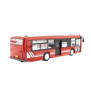 efaso RC-Bus E635 ferngesteuerter Bus rot 1:32 - Stadtbus City Bus mit Licht/Sound, Hupe und beweglichen Türen