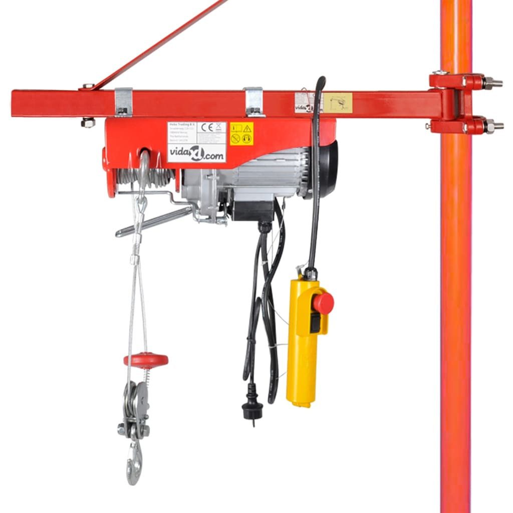 vidaXL Seilwinde Schwenkarm 1000 kg, (1-St)