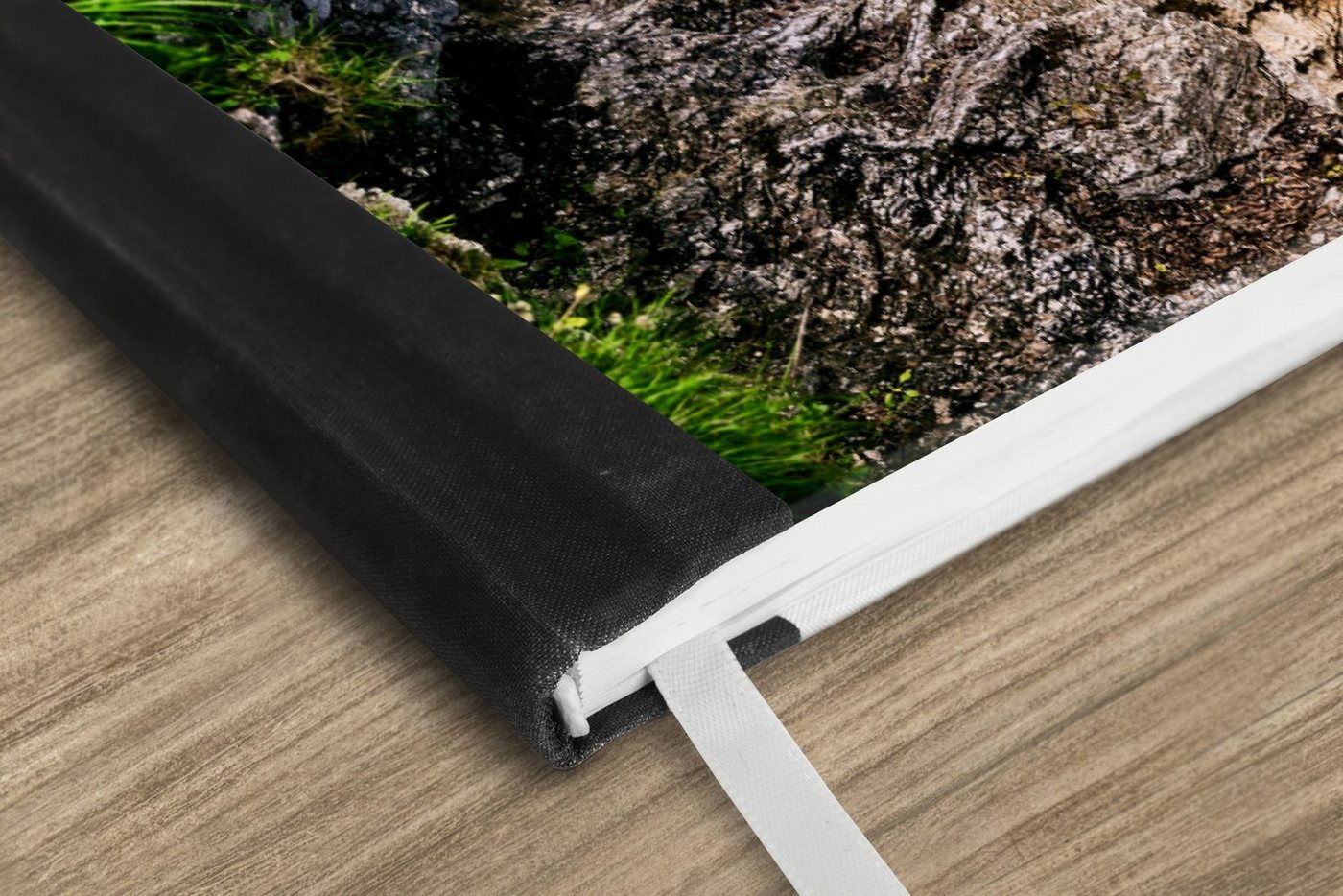 Thumbnail - MuchoWow Notizbuch Alpen - Fluss - Fels, Notebook, Notizblock a5, Tagebuch, Journal Liniert