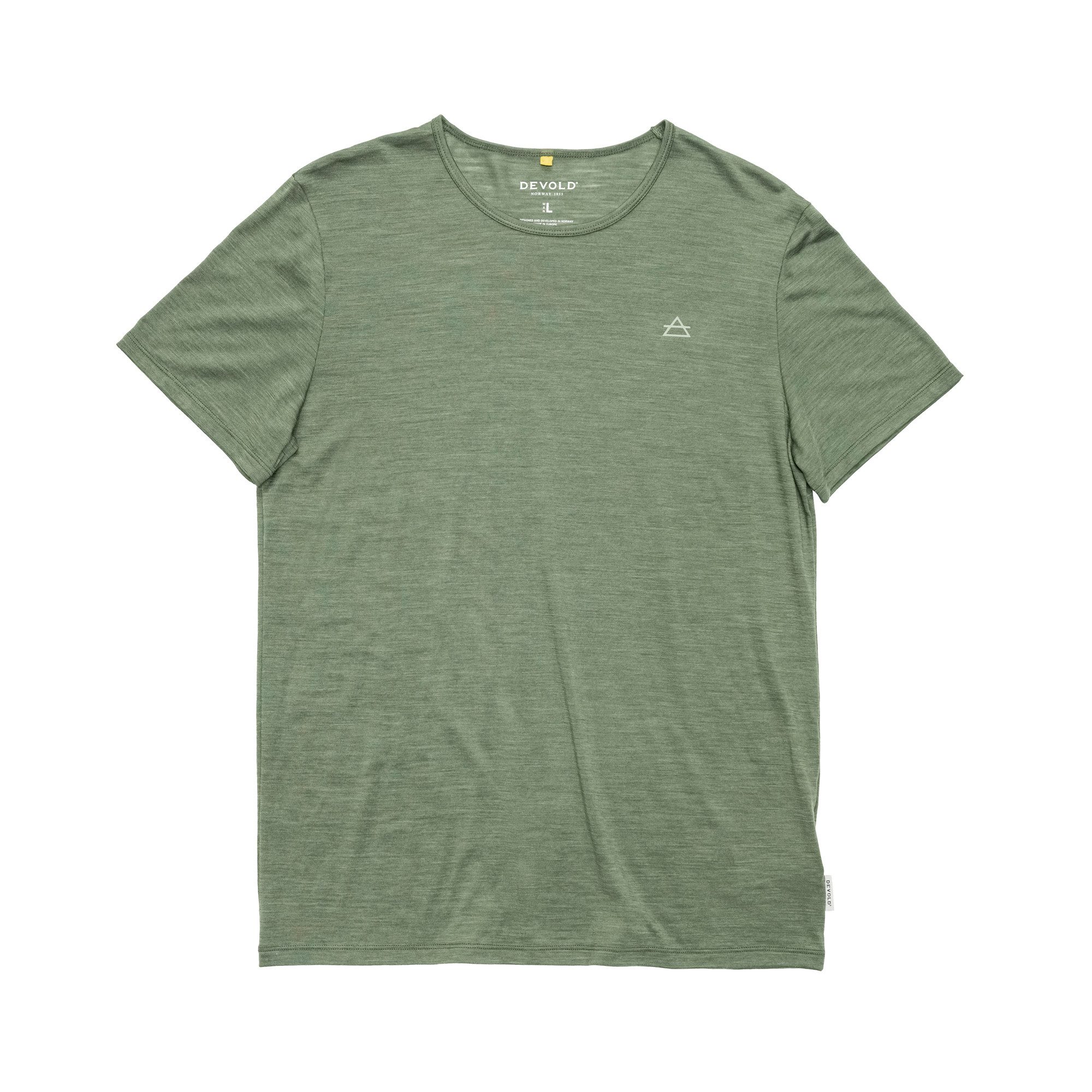 Devold Funktionsunterhemd ACTIVE TEE MAN FOREST MELANGE