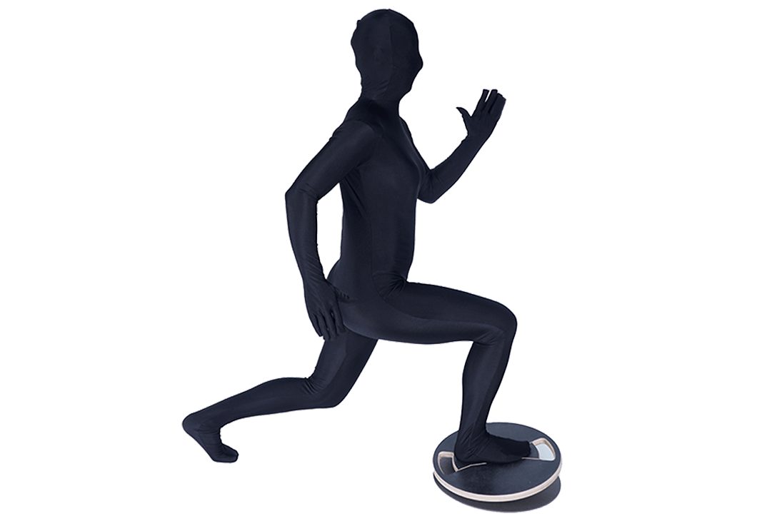 pedalo® Balancekreisel Balance-Board Single 380 I Gleichgewicht I Koordination I Reaktion, Antirutsch-Beschichtung, inkl. Antirutsch-Matte und Griffe