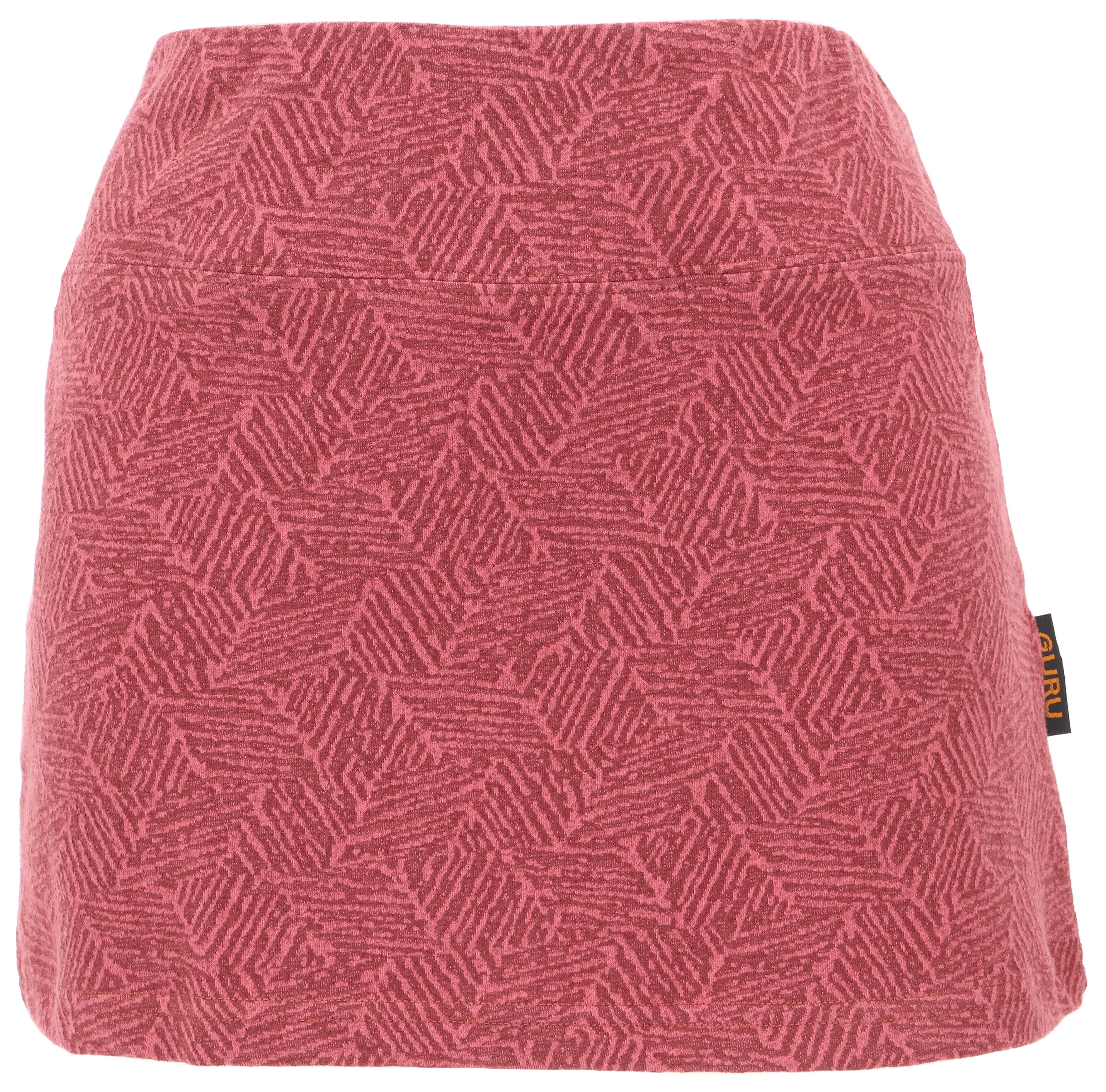 Guru-Shop Minirock Minirock aus Bio-Baumwolle, Hüftschmeichler,.. alternative Bekleidung