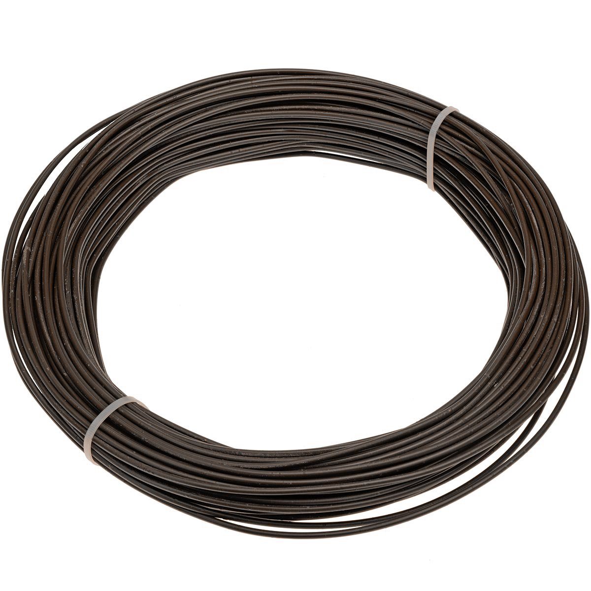 HaGa Bindedraht Spanndraht 3mm x 10m Gartendraht für Maschendrahtzaun in braun