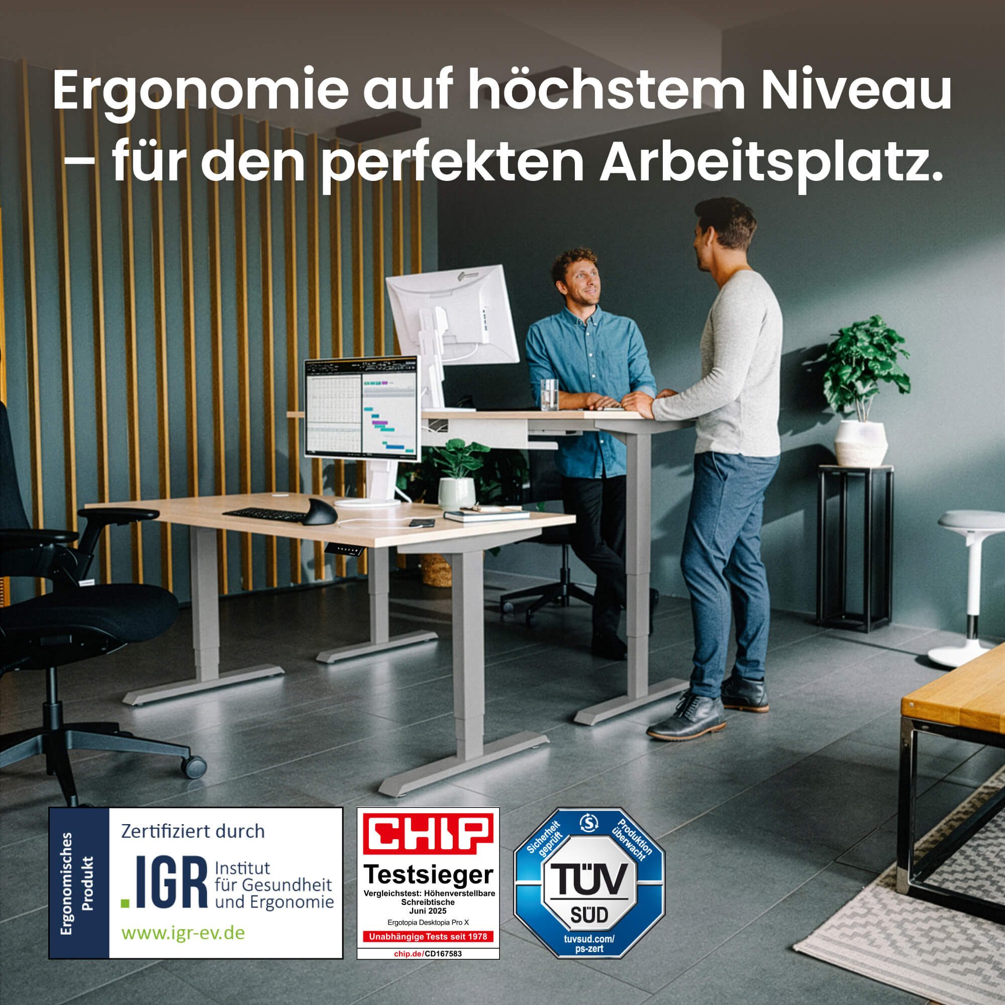 Ergotopia Schreibtisch Desktopia Pro X elektrisch günstig online kaufen