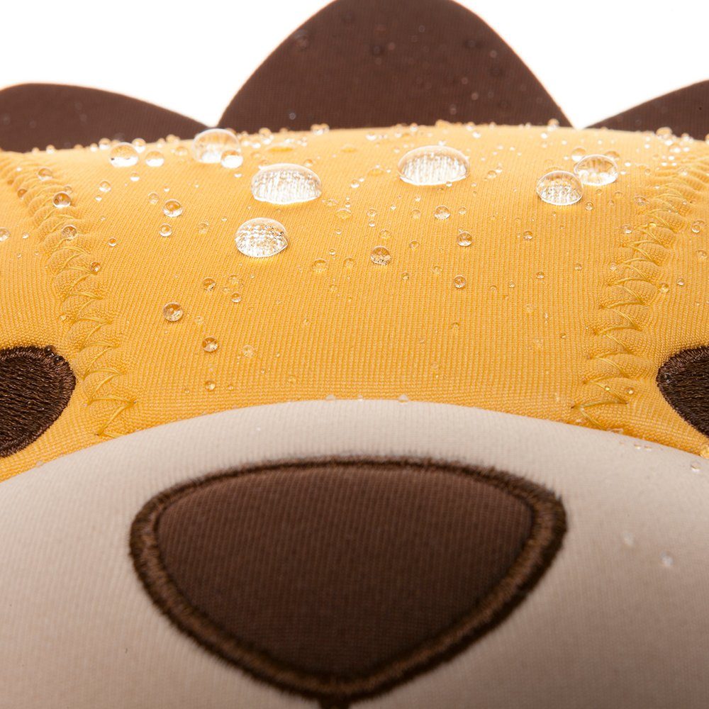 Pandana Kinderrucksack Lenny waschbar Brustgurt strapazierfähiges Anti-Lost-System, und mit Löwe Kinderrucksack und pflegeleichtes Neopren-Material