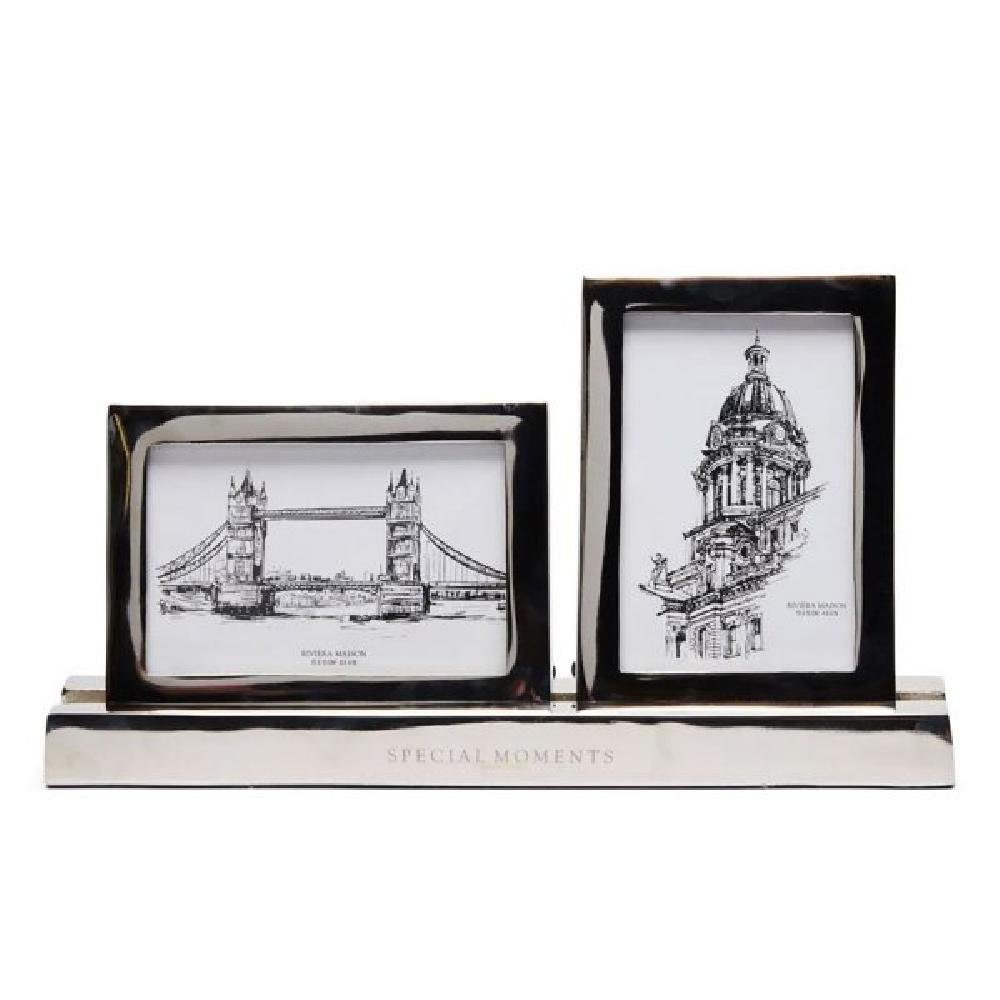 Rivièra Maison Bilderrahmen Bilderrahmen Double Photo Frame silver (10x15cm günstig online kaufen