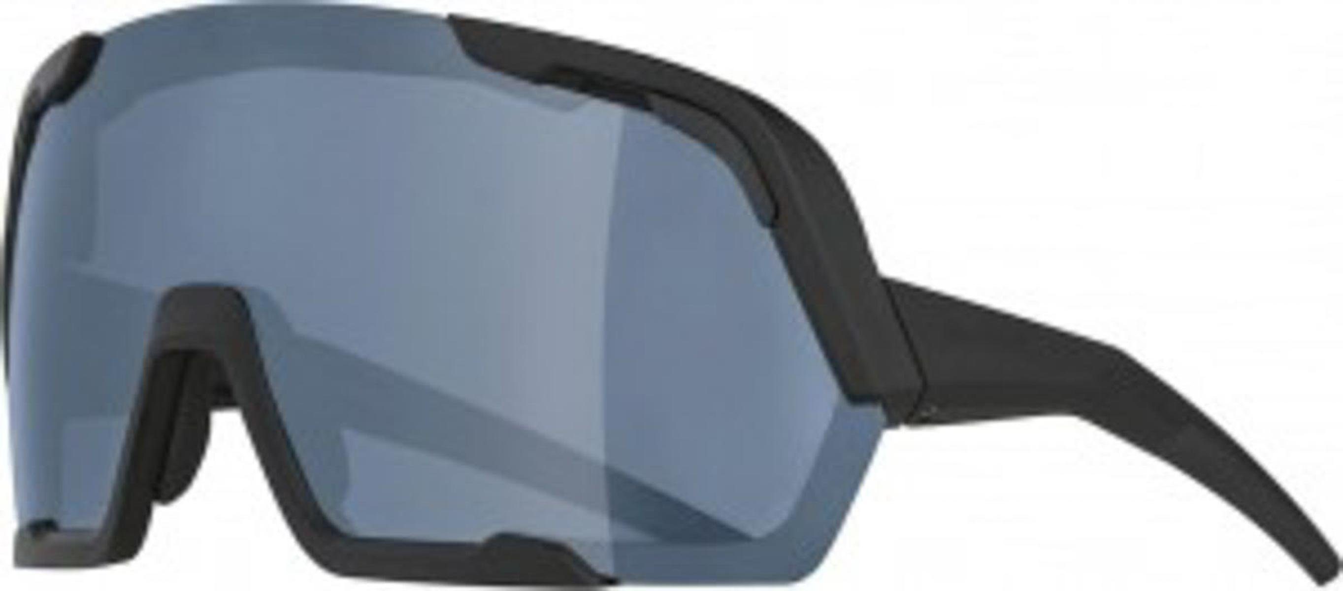 Alpina matt,Glas sw,verspiegelt,Kat Alpina Bold Rocket Rahmen Fahrradbrille sw Sonnenbrille