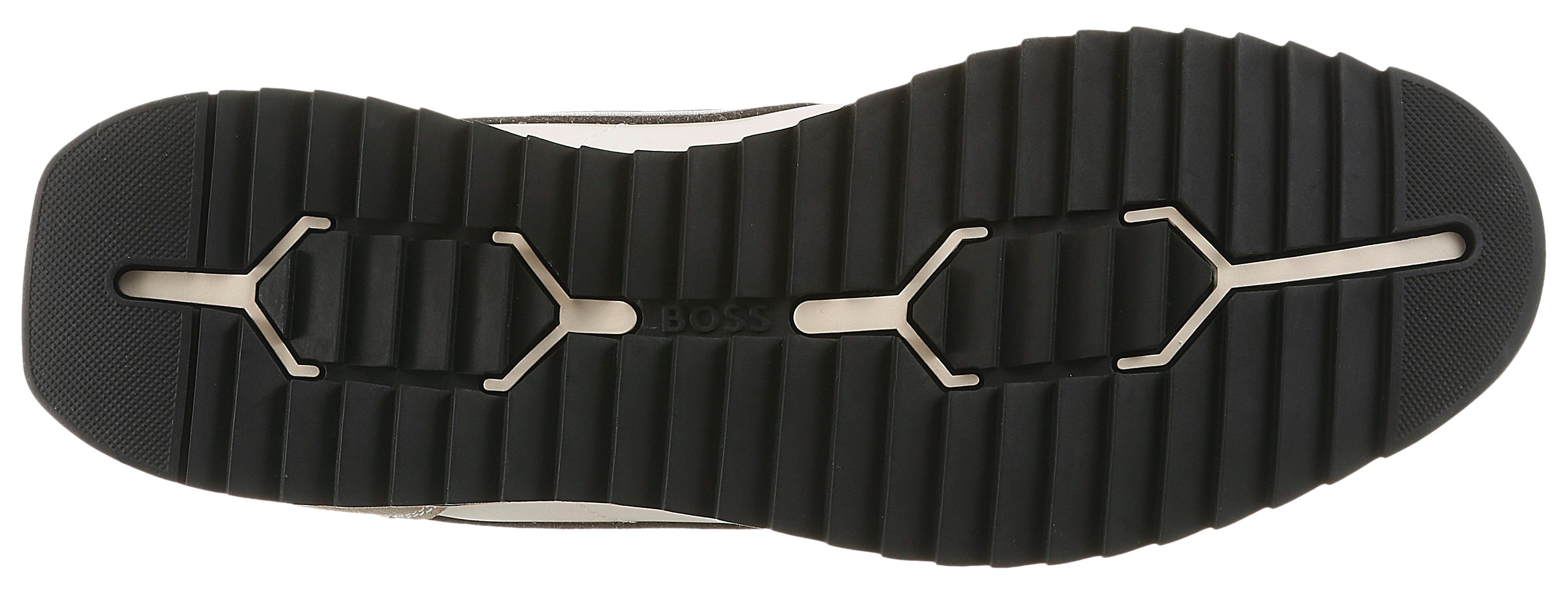 BOSS ORANGE Zayn_Lowp Sneaker Freizeitschuh, Halbschuh, Schnürschuh im Retro-Look
