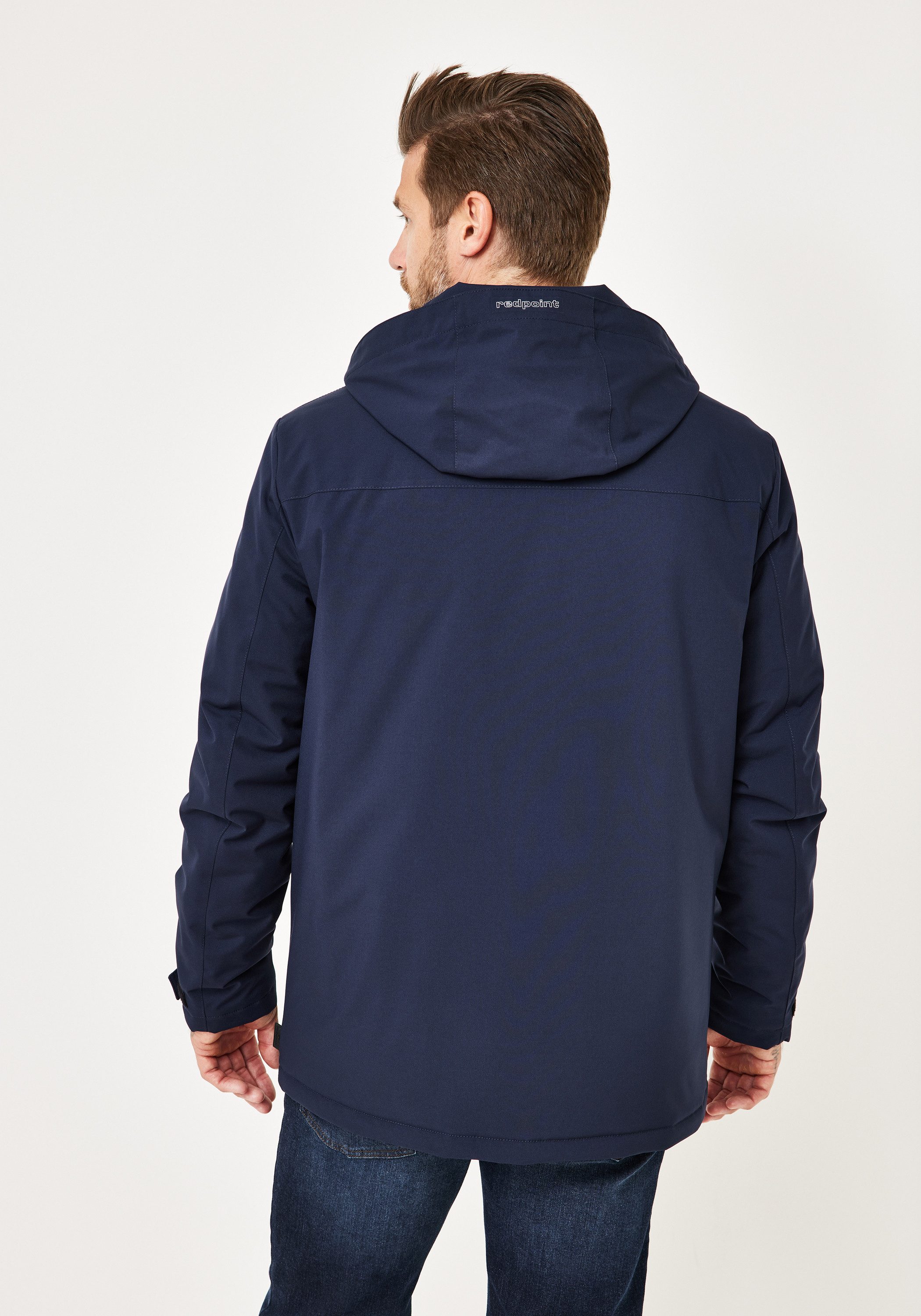 Redpoint Funktionsjacke LANCE Wasserdichte Funktionsjacke mit Kapuze und Stretch – Bild 4 von 5