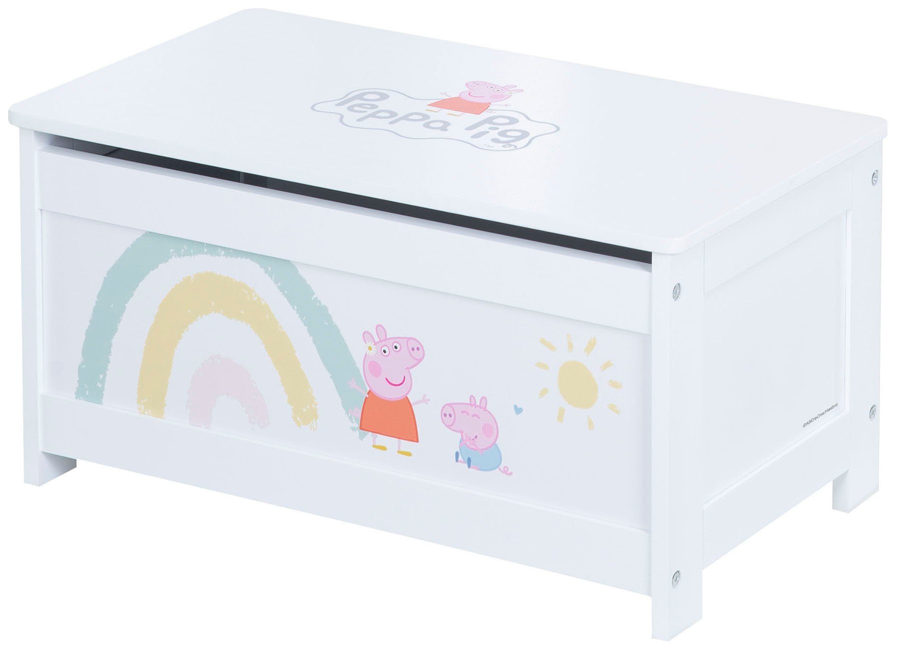 roba® Truhe Peppa Pig, mit Deckelbremse günstig online kaufen