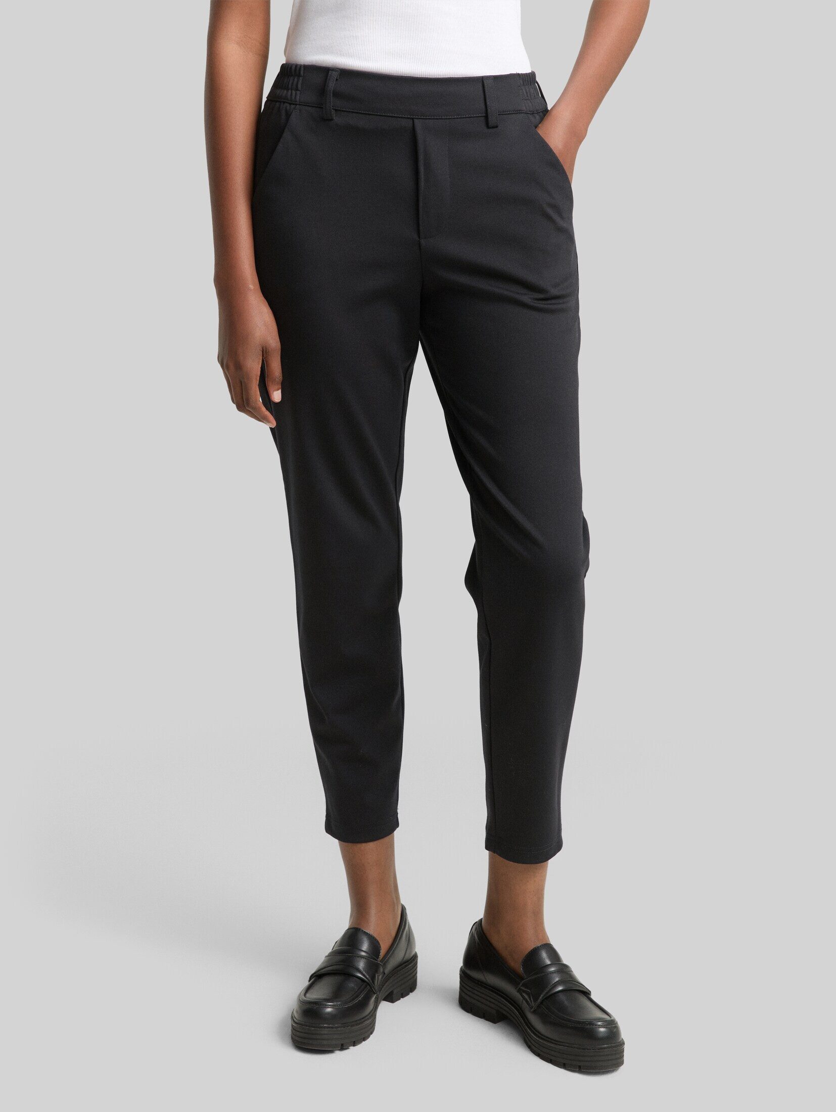 TOM TAILOR Denim Sweathose Hosen & Chino Relaxed Fit Hose mit elastischem Bund