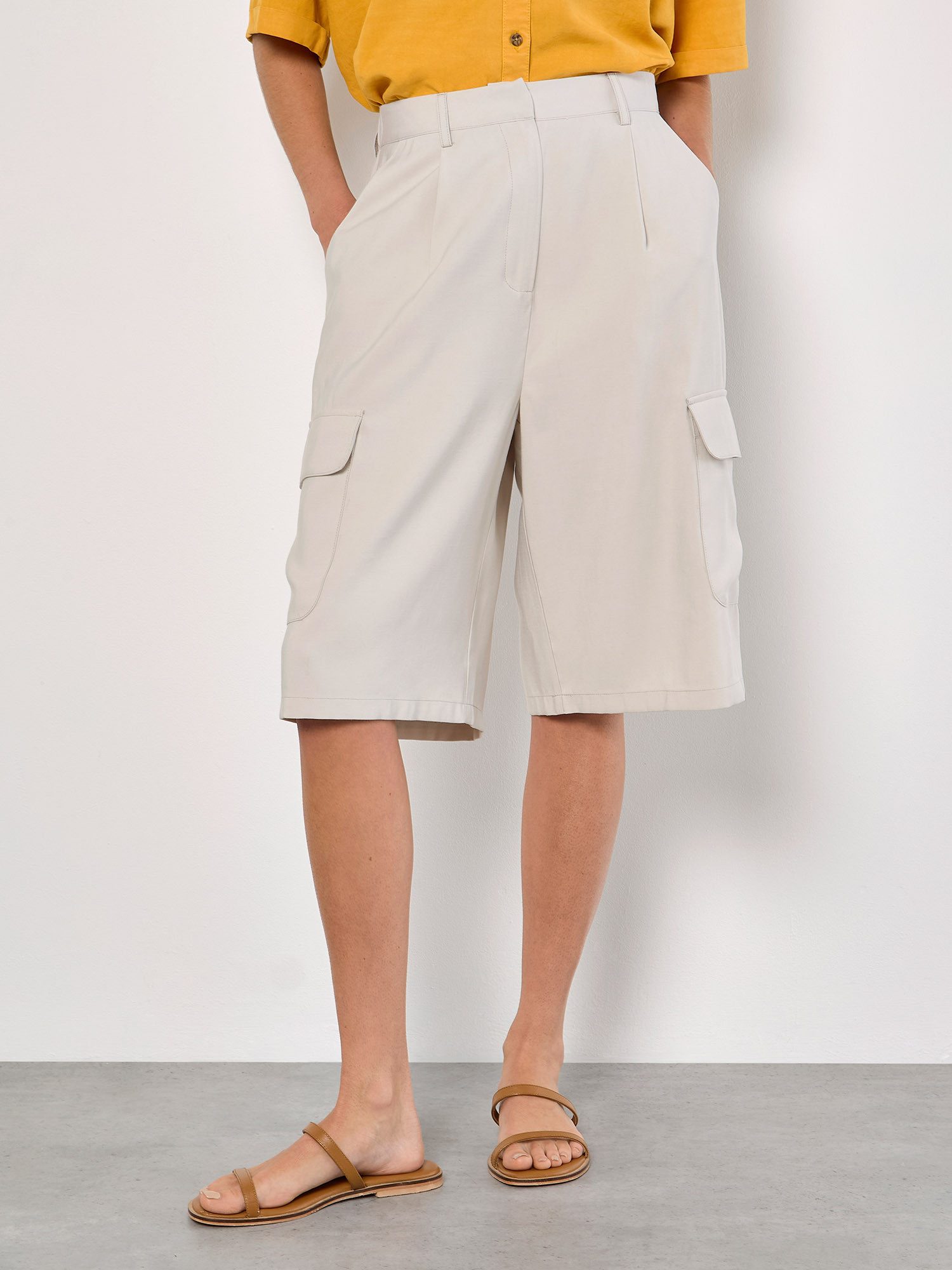 Apricot Shorts Bermuda mit Cargo-Taschen
