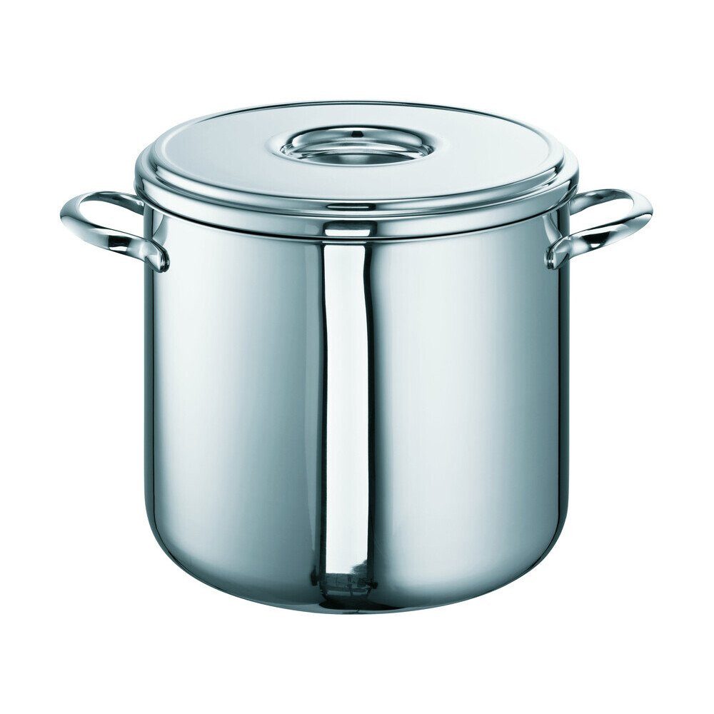 SCHULTE-UFER Bräter Suppentopf 24 cm Romana i, 18/10 Edelstahl, 6l, Edelstahl, spülmaschinenfest, Induktion, alle Herdarten