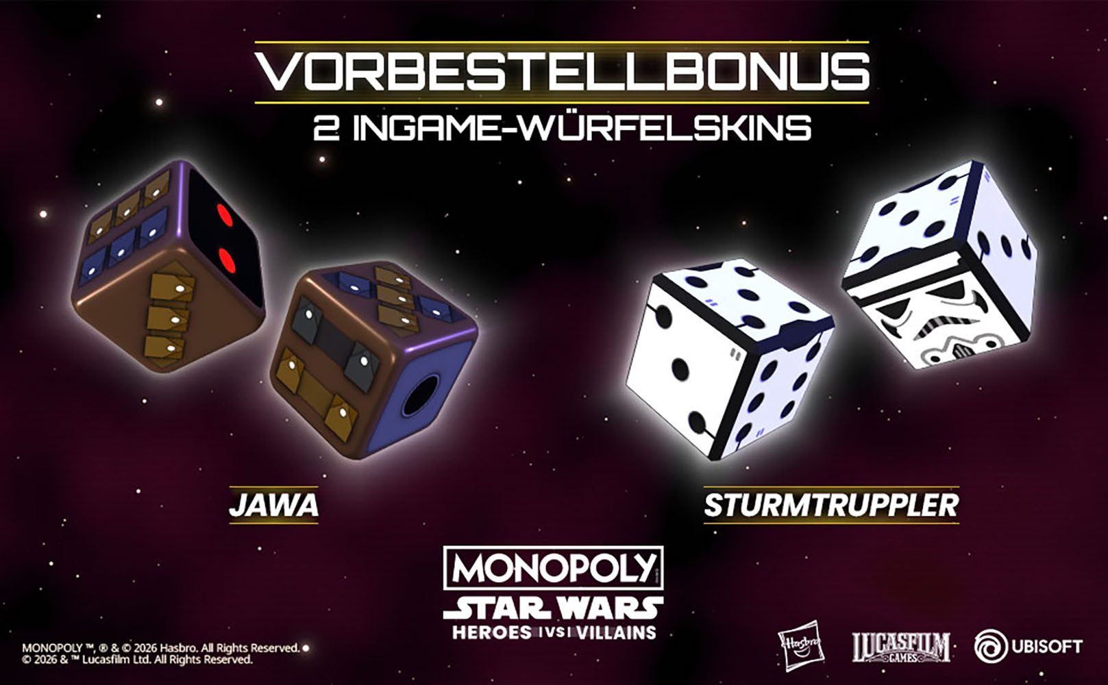 Monopoly: Star Wars™ Heroes vs. Villains Nintendo Switch 2