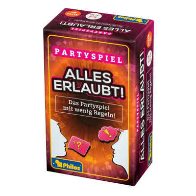 Philos Spiel, Alles erlaubt - Partyspiel - deutsch