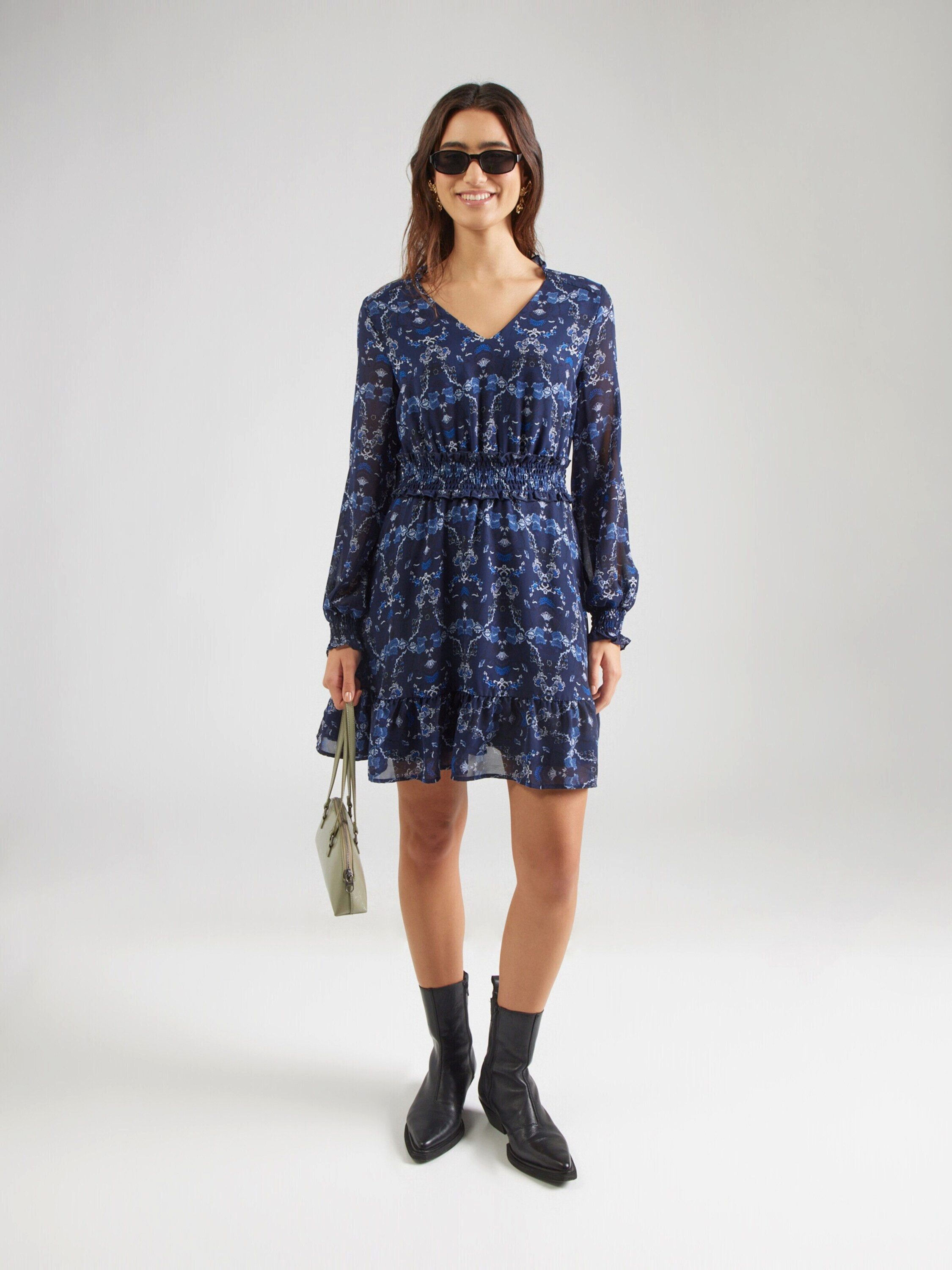 ONLY Spitzenkleid ONLTIKKI (1-tlg) Drapiert/gerafft