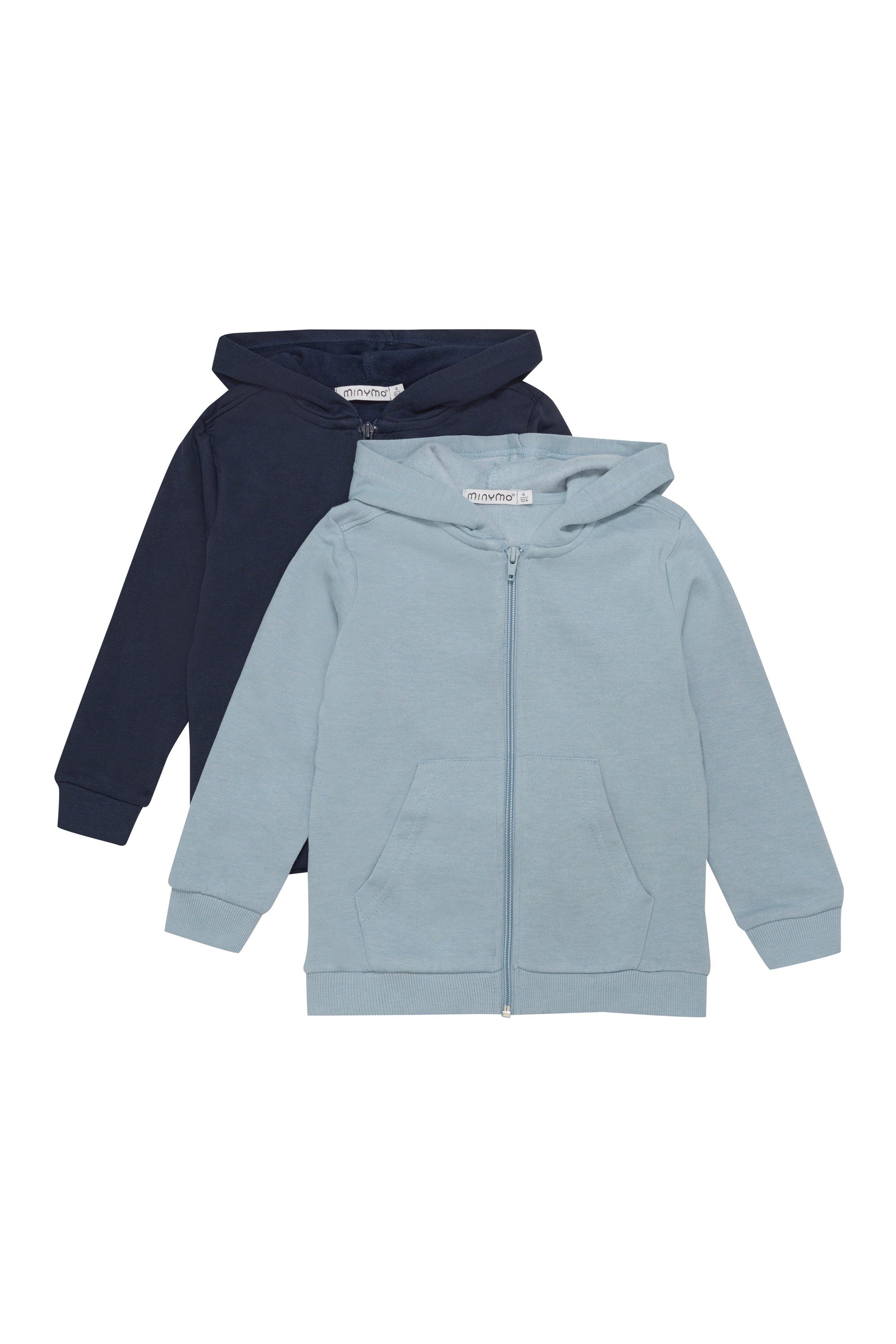 Kapuzensweatjacke MISweat Jacket w. hood (2-pack) - 5752