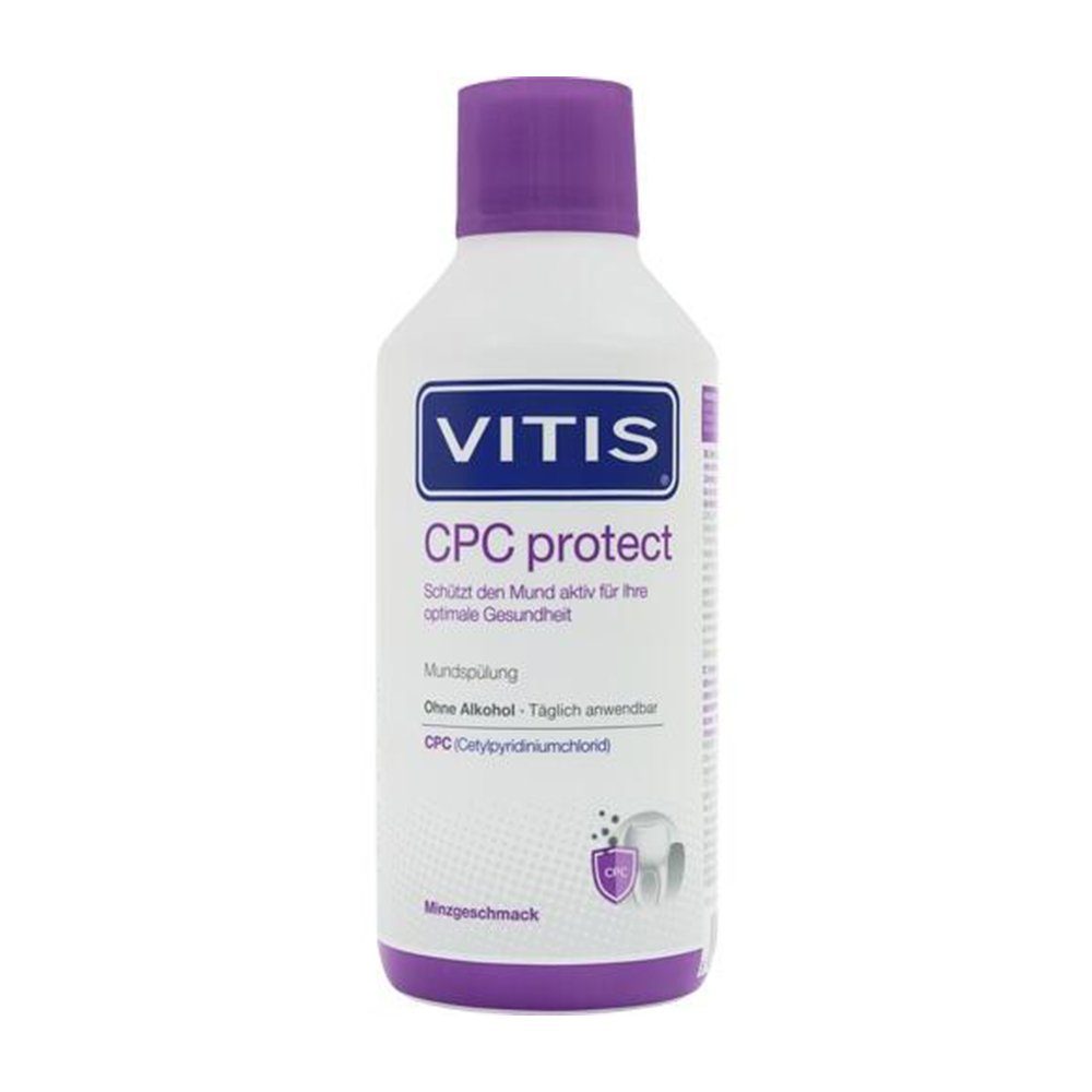 DENTAID GmbH Mundspülung VITIS CPC protect Mundspülung, 500 ml