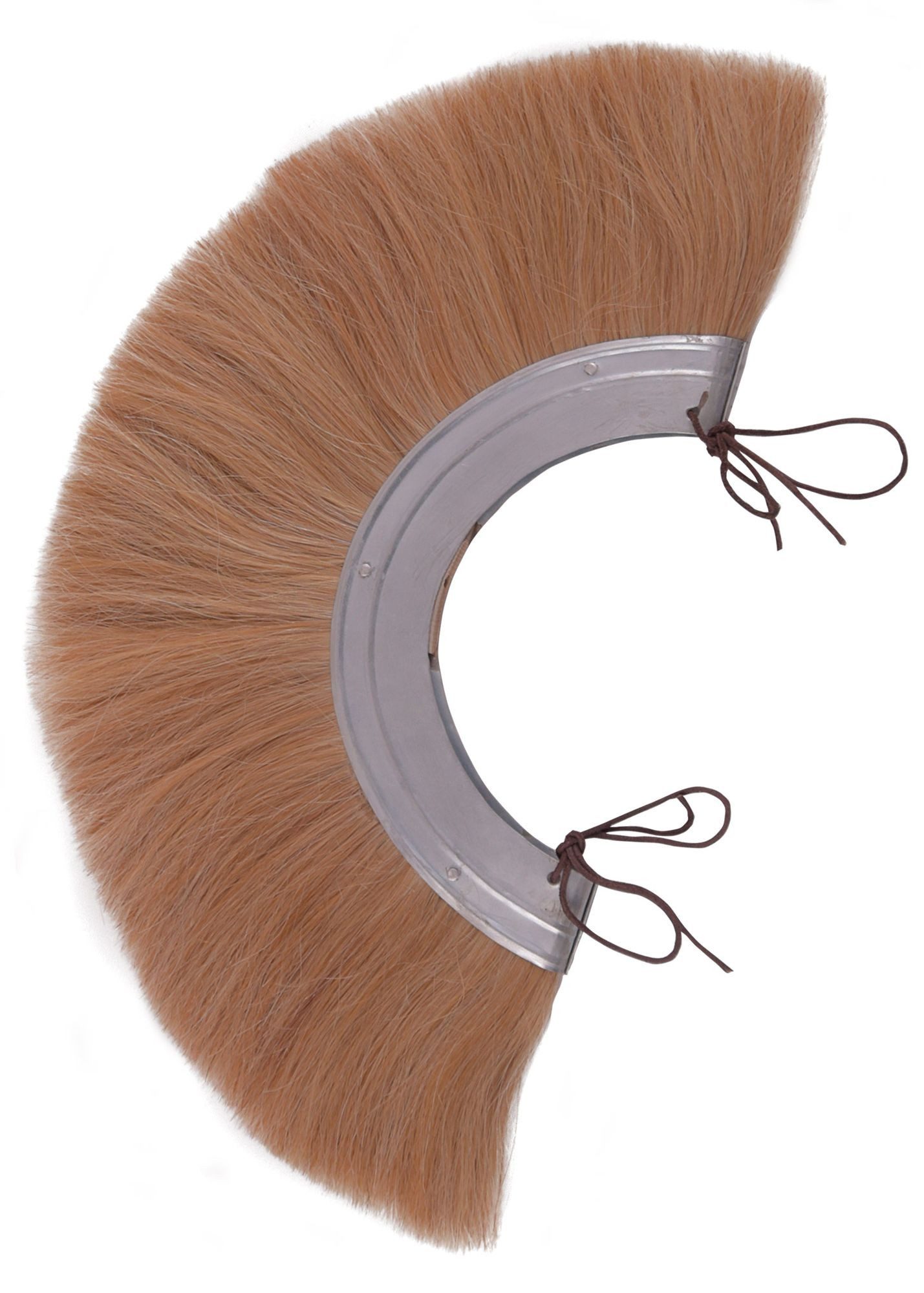 Ritter-Kostüm Römischer Metall-Helmbusch, Crista, blond