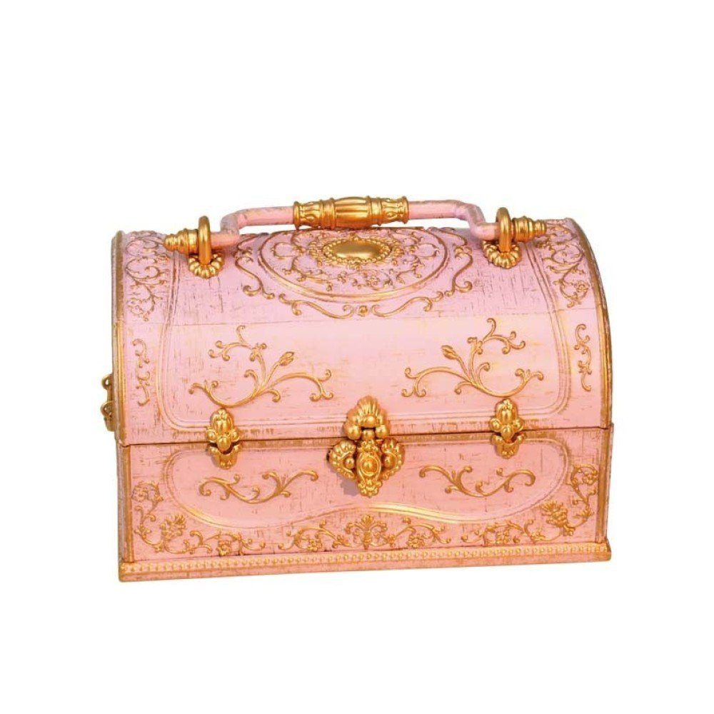 Musicboxworld Spieluhr Schmuckkoffer rosa