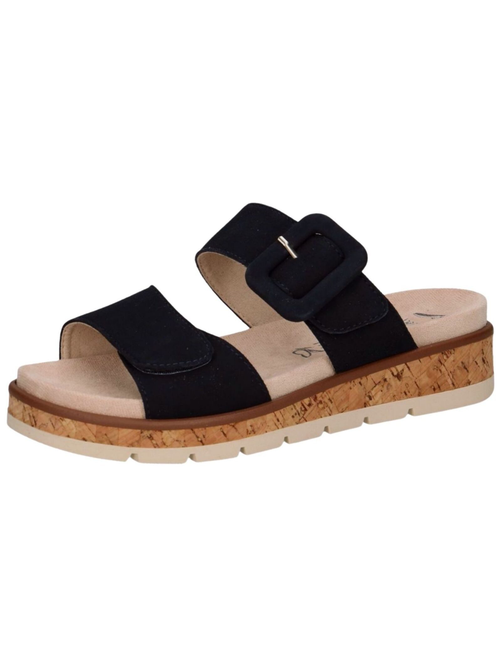 Caprice Caprice Pantoletten Veloursleder Pantolette günstig online kaufen