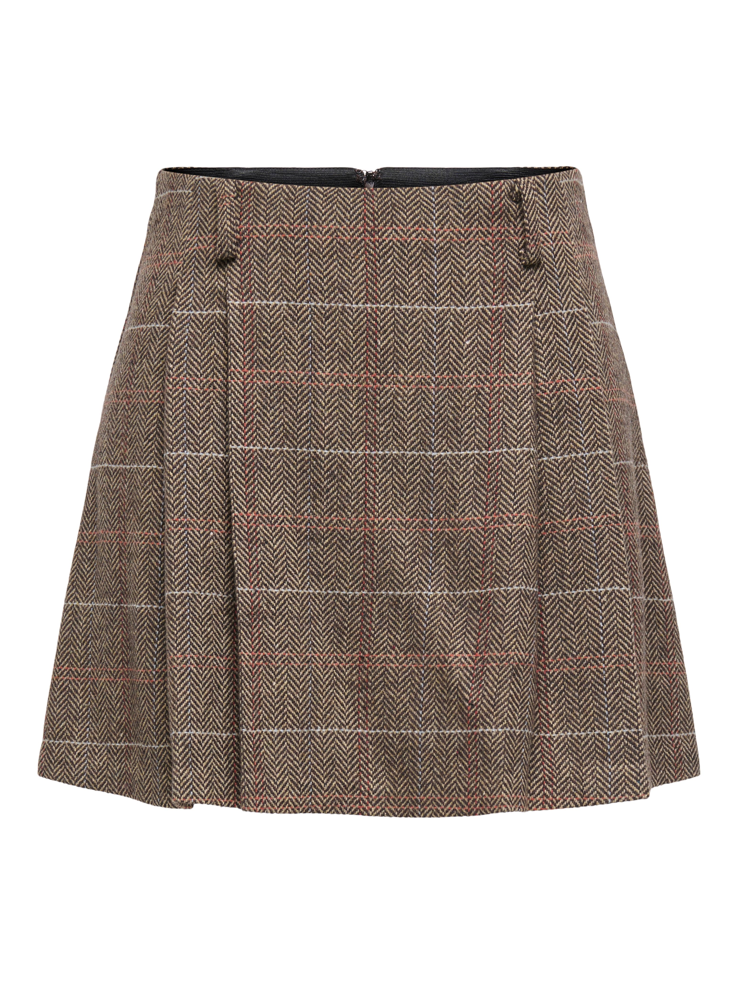 ONLY Karorock ONLRICCA LIFE CHECK MW SKIRT OTW