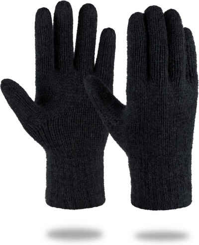 normani Strickhandschuhe »Merino Strick-Fingerhandschuhe Onslow« Winterhandschuhe Merinohandschuhe Thermohandschuhe für Damen und Herren
