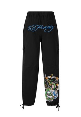 Ed Hardy Cargohose Hose Ed Hardy Eagle Snake Battle Ripstop, G L