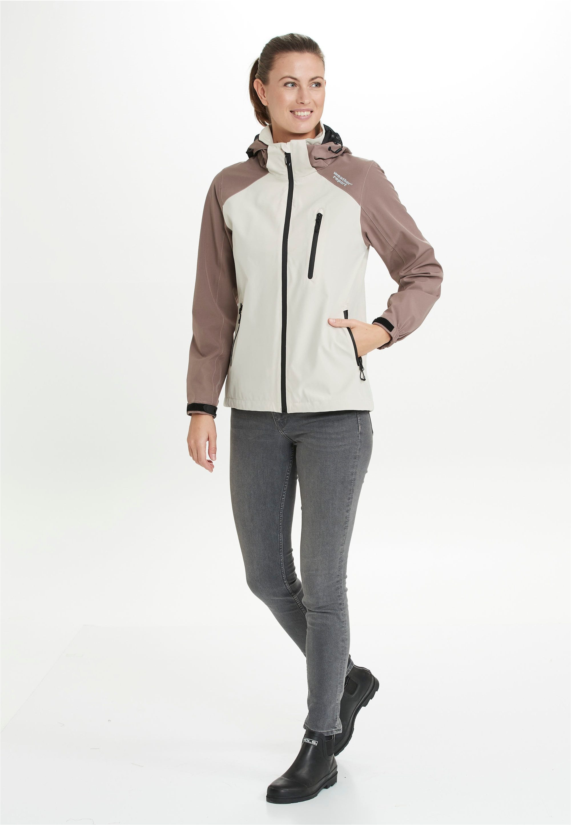 WEATHER REPORT Outdoorjacke "CAMELIA W-PRO15000", mit wasserdichter Beschic günstig online kaufen