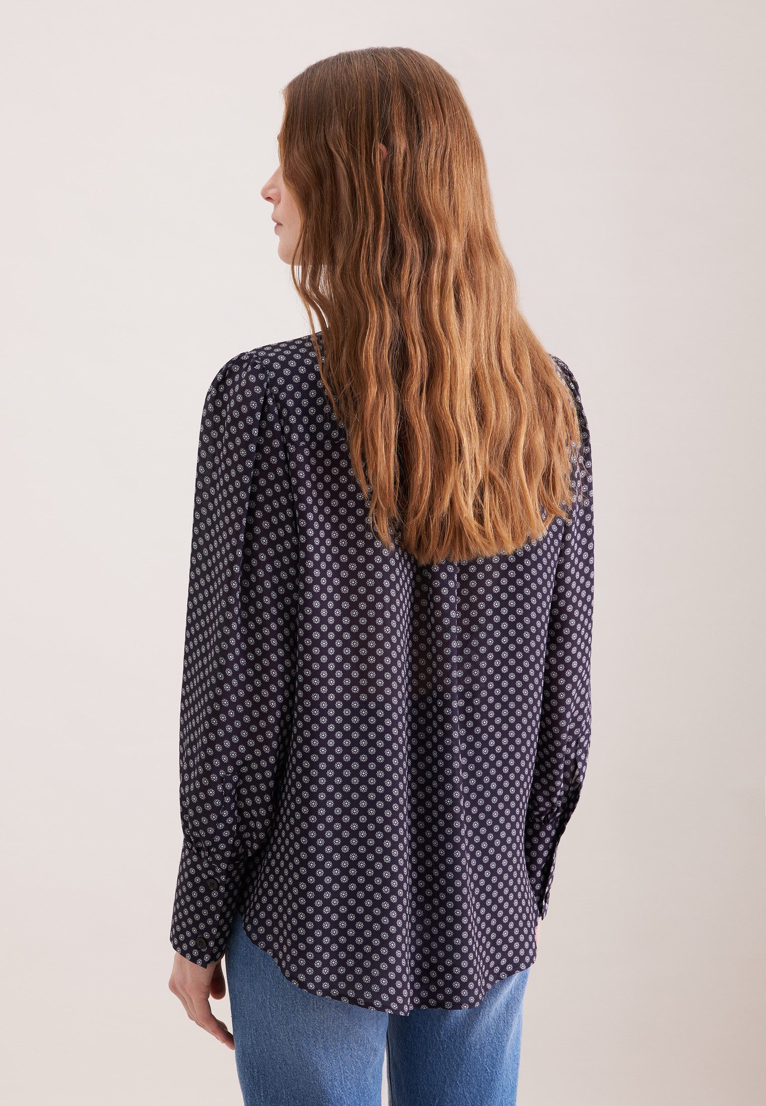 seidensticker Klassische Bluse 1/1 Druck günstig online kaufen