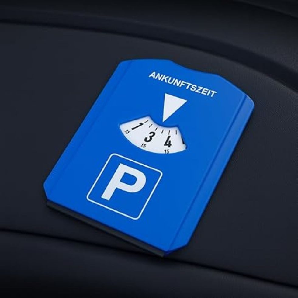 hausleben Parkscheibe mit Eiskratzer – 2in1 (10-St), 11,9x15,4 cm