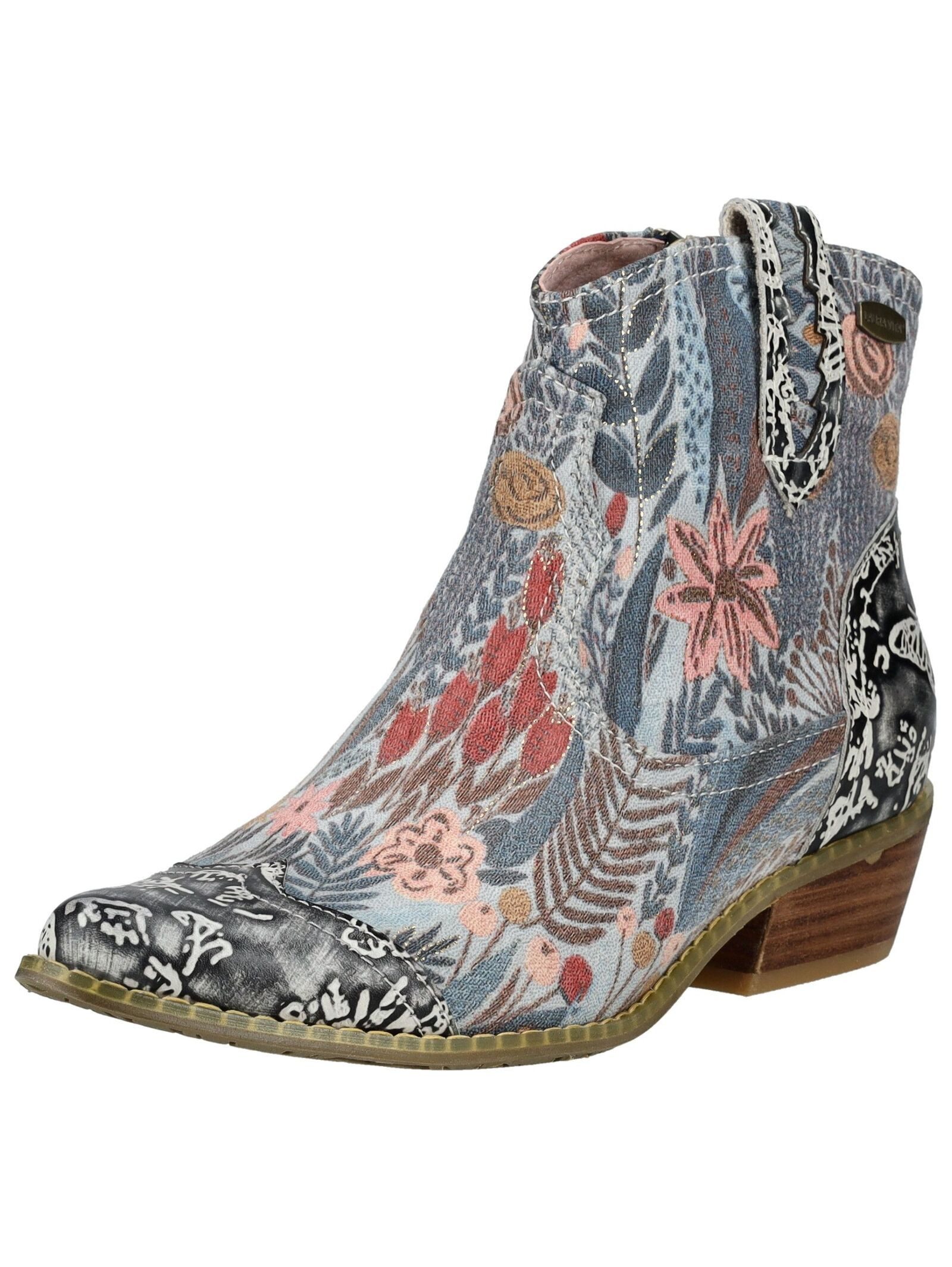 LAURA VITA LAURA VITA Stiefelette Leder/Textil Bikerboots günstig online kaufen