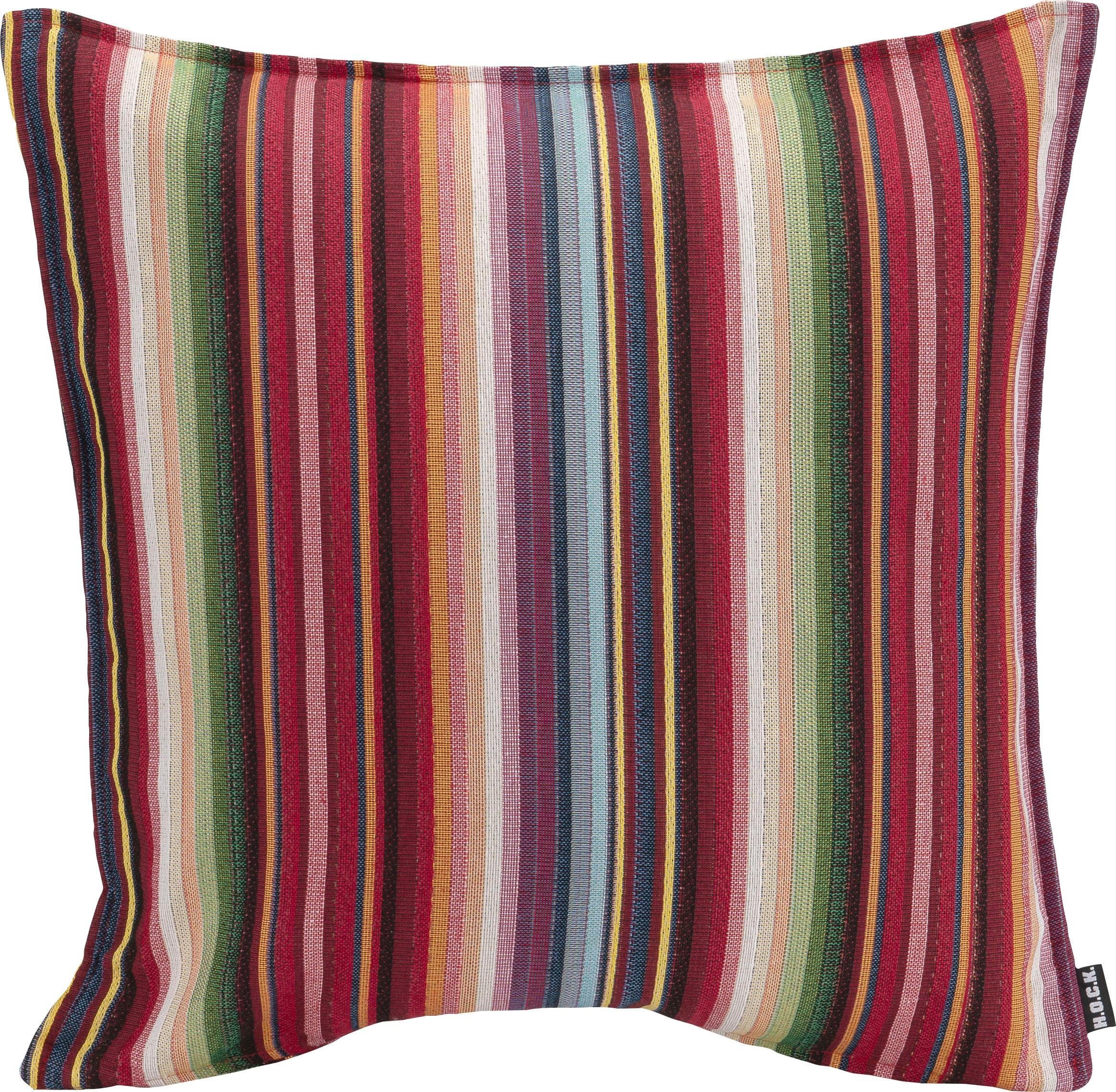 H.O.C.K. Dekokissen Blondie, mit bunten Streifen, Kissenhülle mit Füllung, 1 Stück. € 32,18