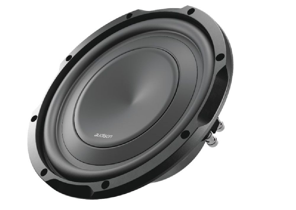 Audison APS 10 S4S 25cm Subwooder flach Auto-Subwoofer (400 W, max.: W 25 cm)