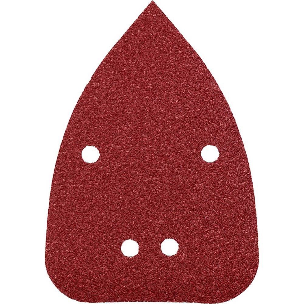 kwb Schleifpapier QUICK-STICK Schleifdreiecke, HOLZ & METALL, Edelkorund, 96 x 493600