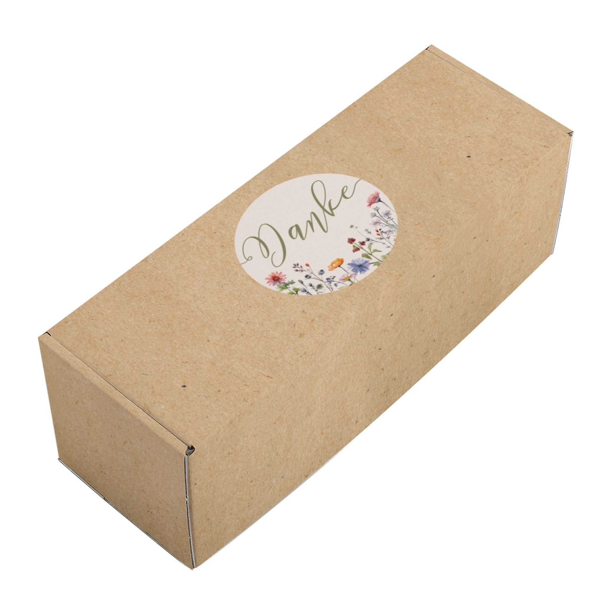 Herz & Heim Geschenkbox als Dankeschön - Geschenkverpackung "Danke" aus stabiler Pappe, verschiedene Größen