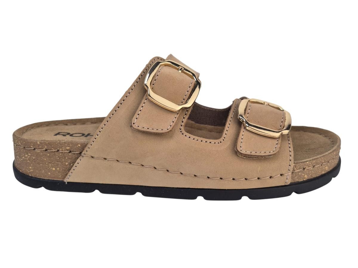 Rohde Nubuk natur Pantolette