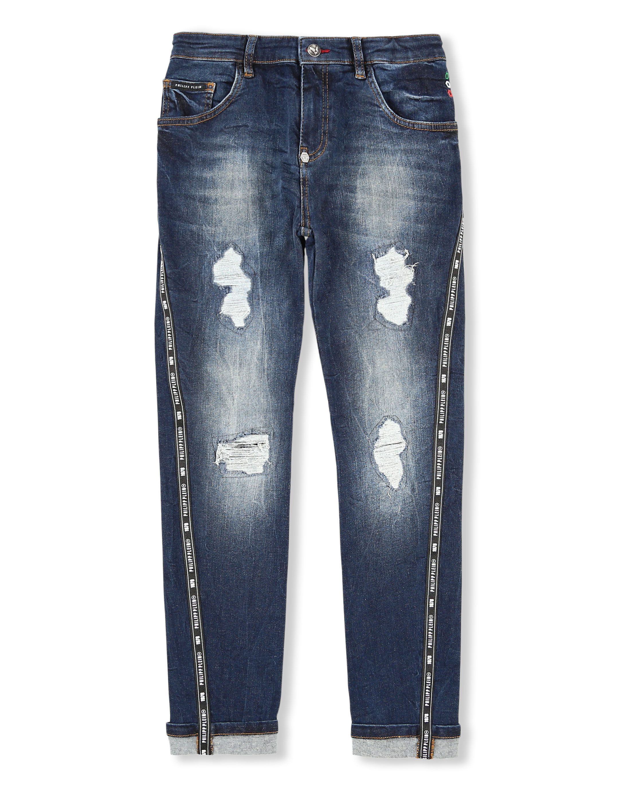 PHILIPP PLEIN Regular-fit-Jeans Skull