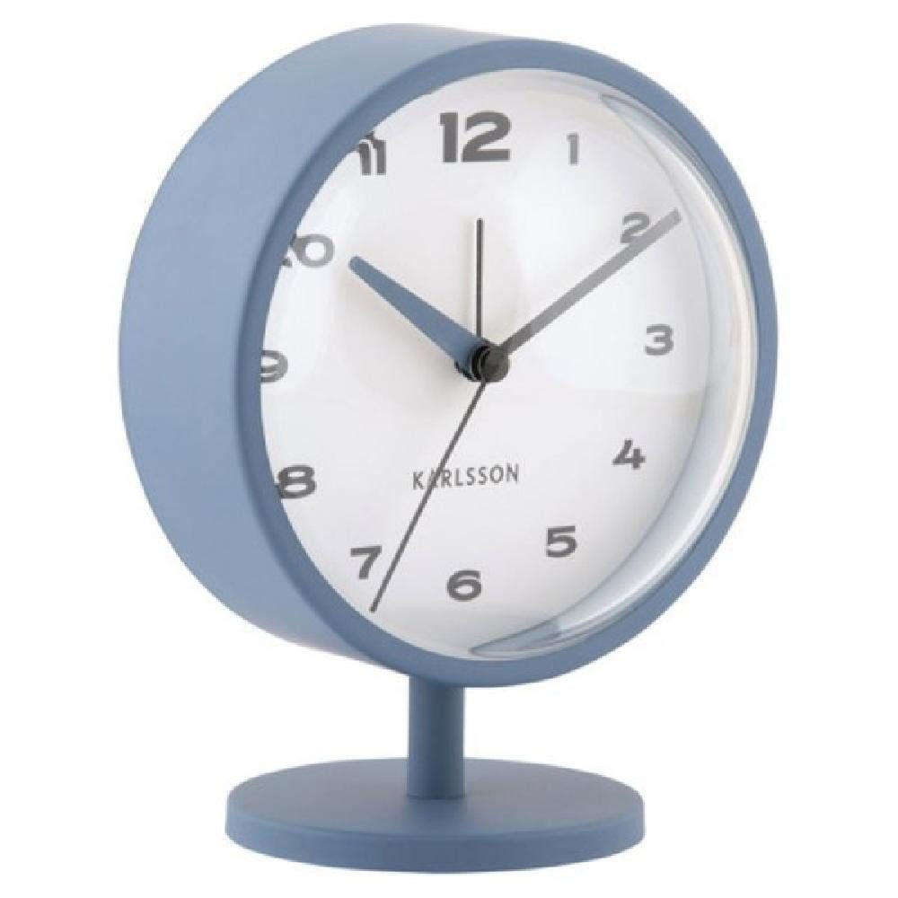 Uhr Wecker Brisk Dome Alarm Clock Classic Blue