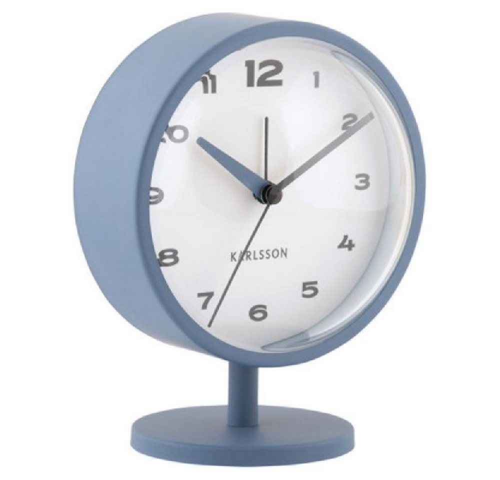 Karlsson Uhr Wecker Brisk Dome Alarm Clock Classic Blue