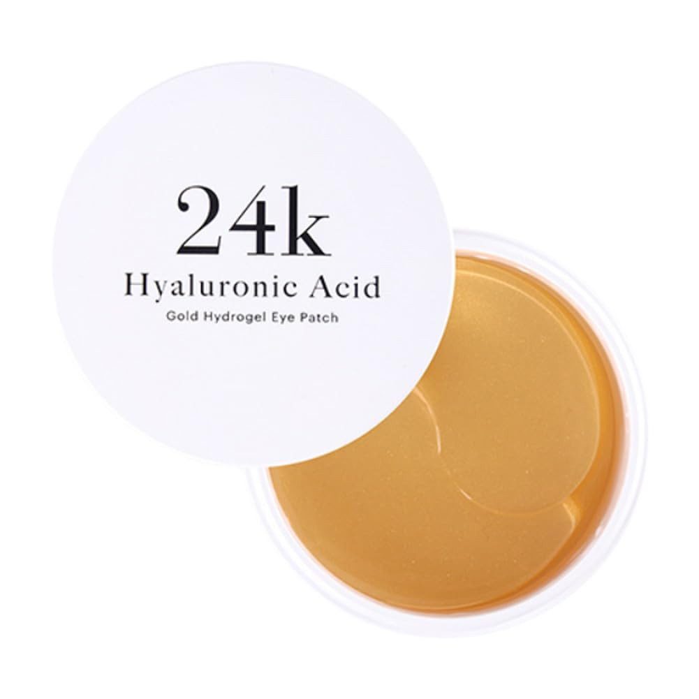 Skin79 Augenpads Gold Hydrogel Eye Patch Hyaluronic Acid 90g, 1-tlg., Unterstützt ein glatteres und strahlenderes Hautbild, Feuchtigkeitsspendende Augenpads mit Gold & Kollagen