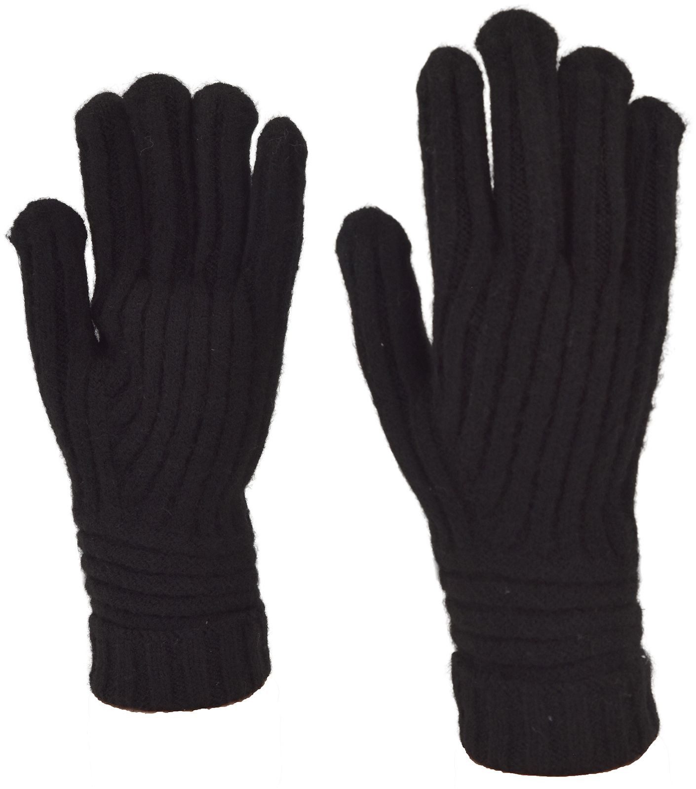 styleBREAKER Strickhandschuhe Strickhandschuhe mit Rippenmuster (1-St)