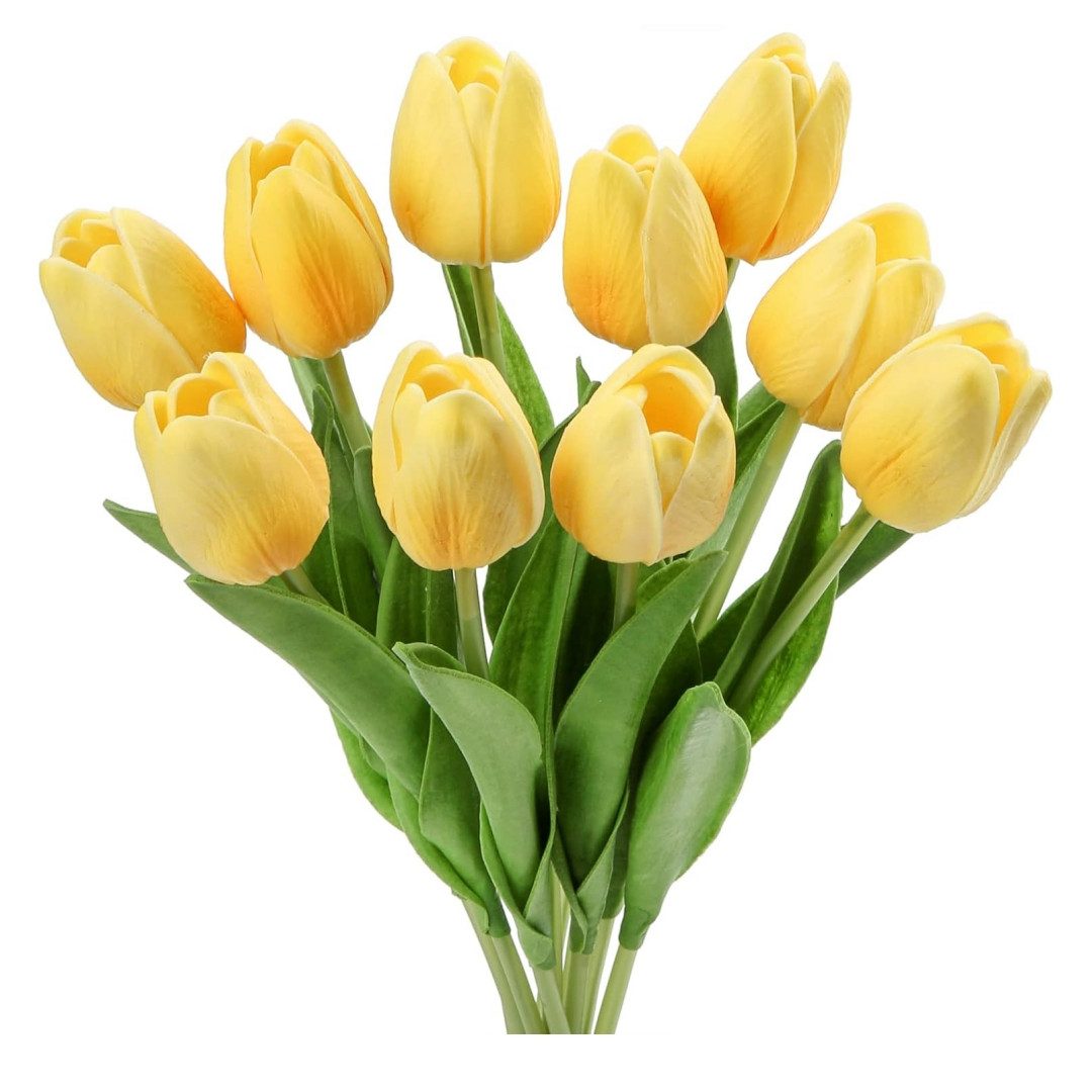 Kunstblume 10 Stück Künstliche Tulpe Blume günstig online kaufen
