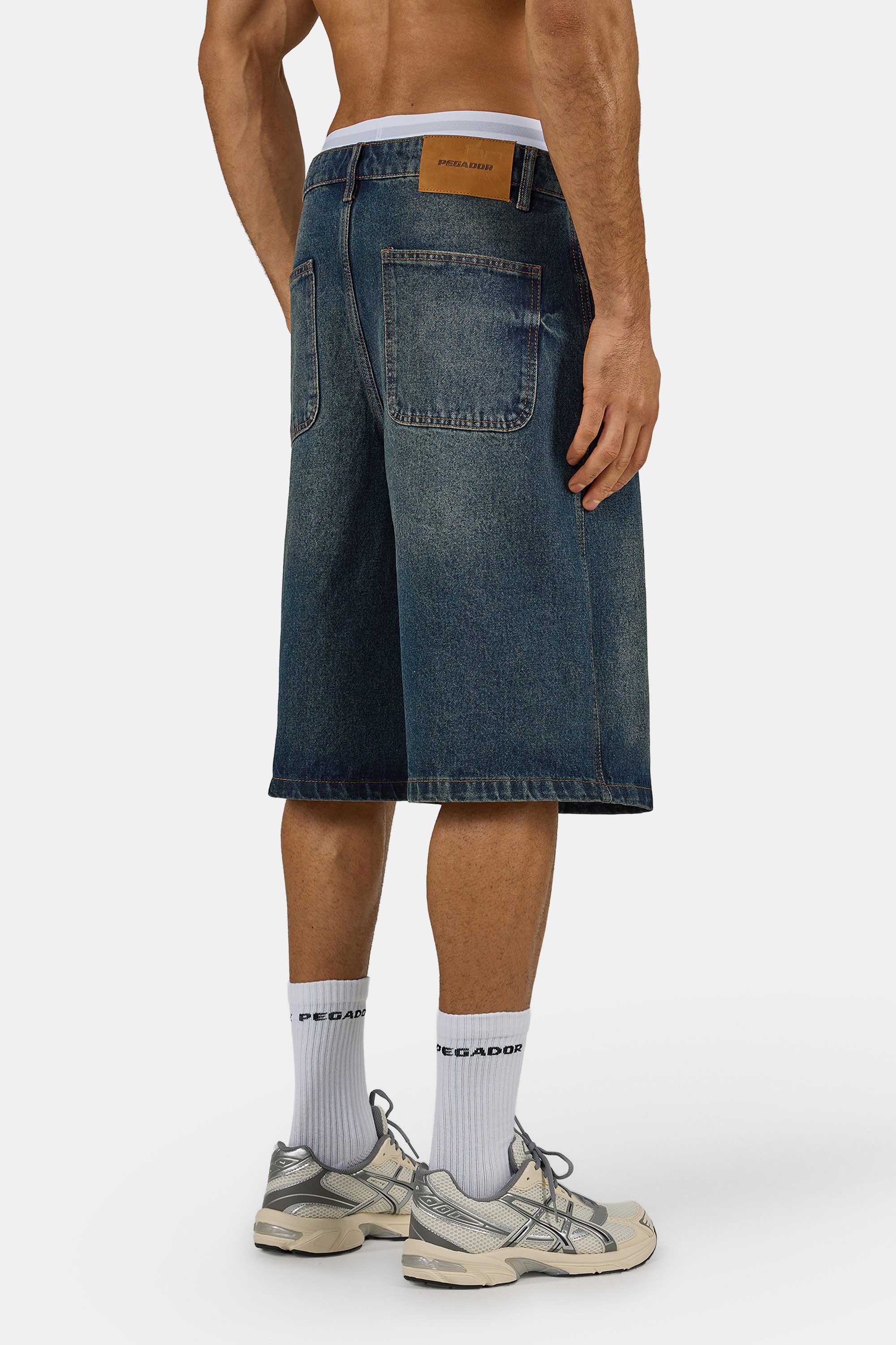 PEGADOR Jeansshorts Kolar Jorts Baumwolle, regular fit