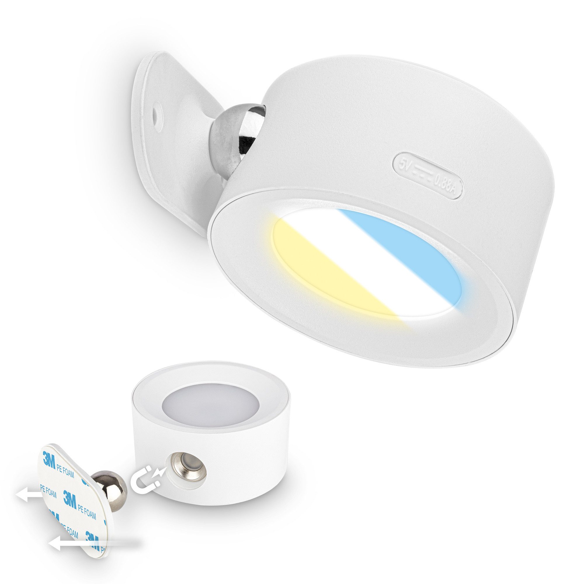 Briloner Leuchten LED Wandleuchte Akku Bettlicht günstig online kaufen