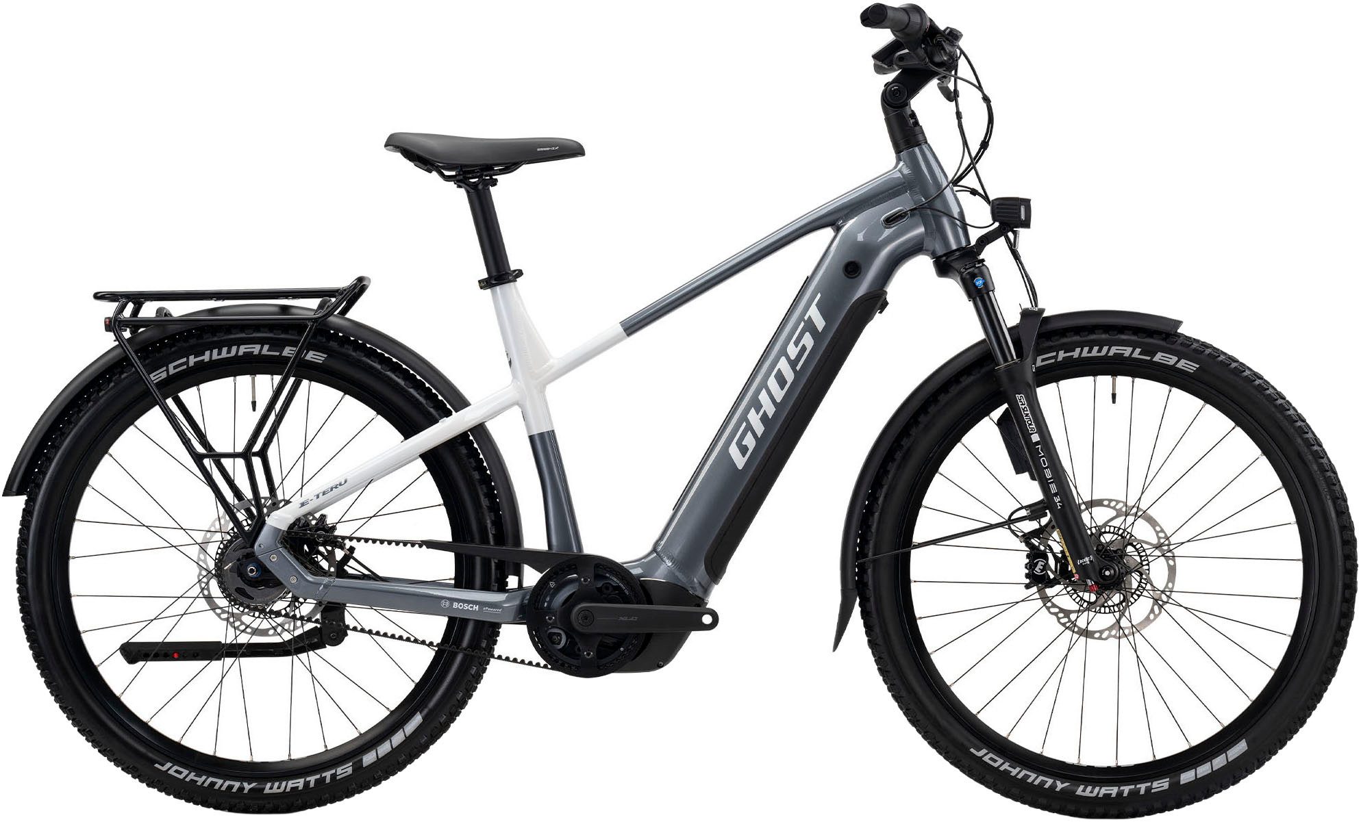Ghost E-Bike Cityrad E-Teru Pro EQ ABS Low - Bosch Mittelmotor, 5 Gang, Nabenschaltung, Mittelmotor, 800 Wh