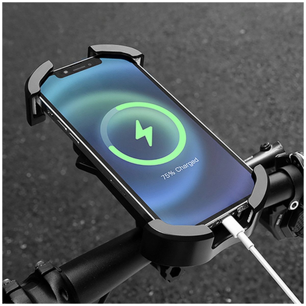 ROCKBROS Handy-Halterung Rockbros 25210032001 Handyhalterung für Fahrrad/Motorrad, (1-tlg)