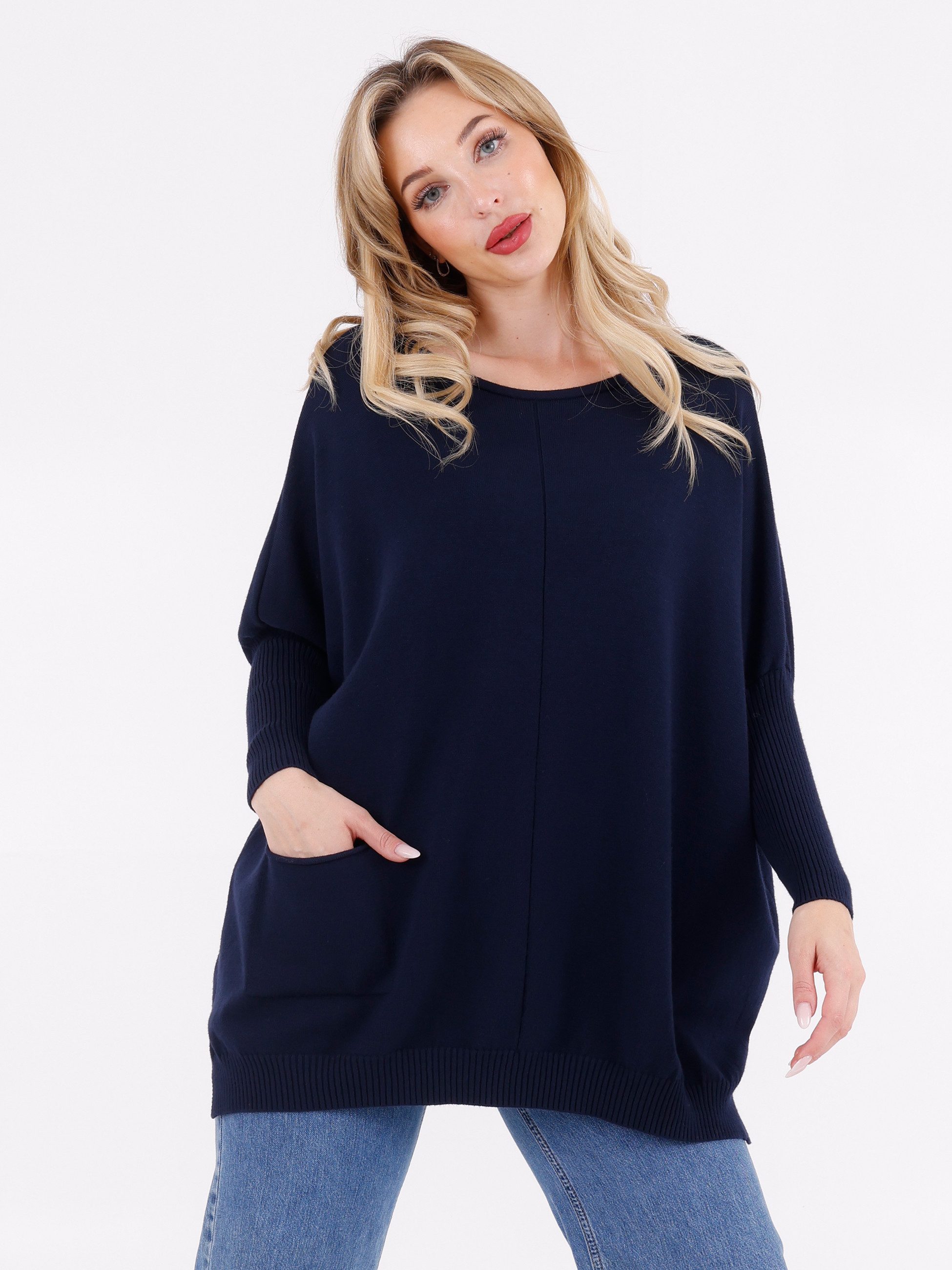 YC Fashion & Style Longpullover Oversized günstig online kaufen