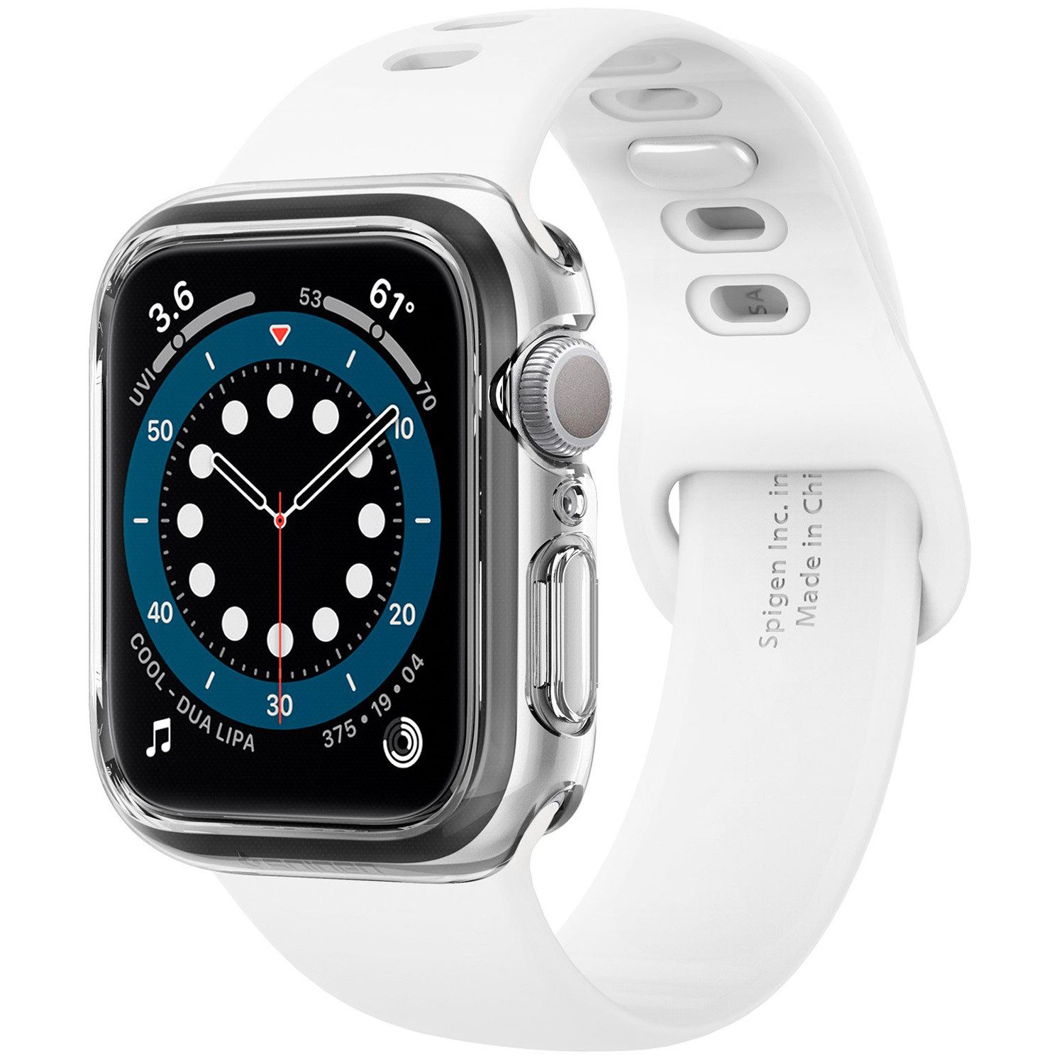 Spigen Displayschutzfolie Spigen Ultra Hybrid Case Apple Watch 4 / 5 / 6 / SE - 40 mm - Transpar, 1 Stück – Bild 2 von 5